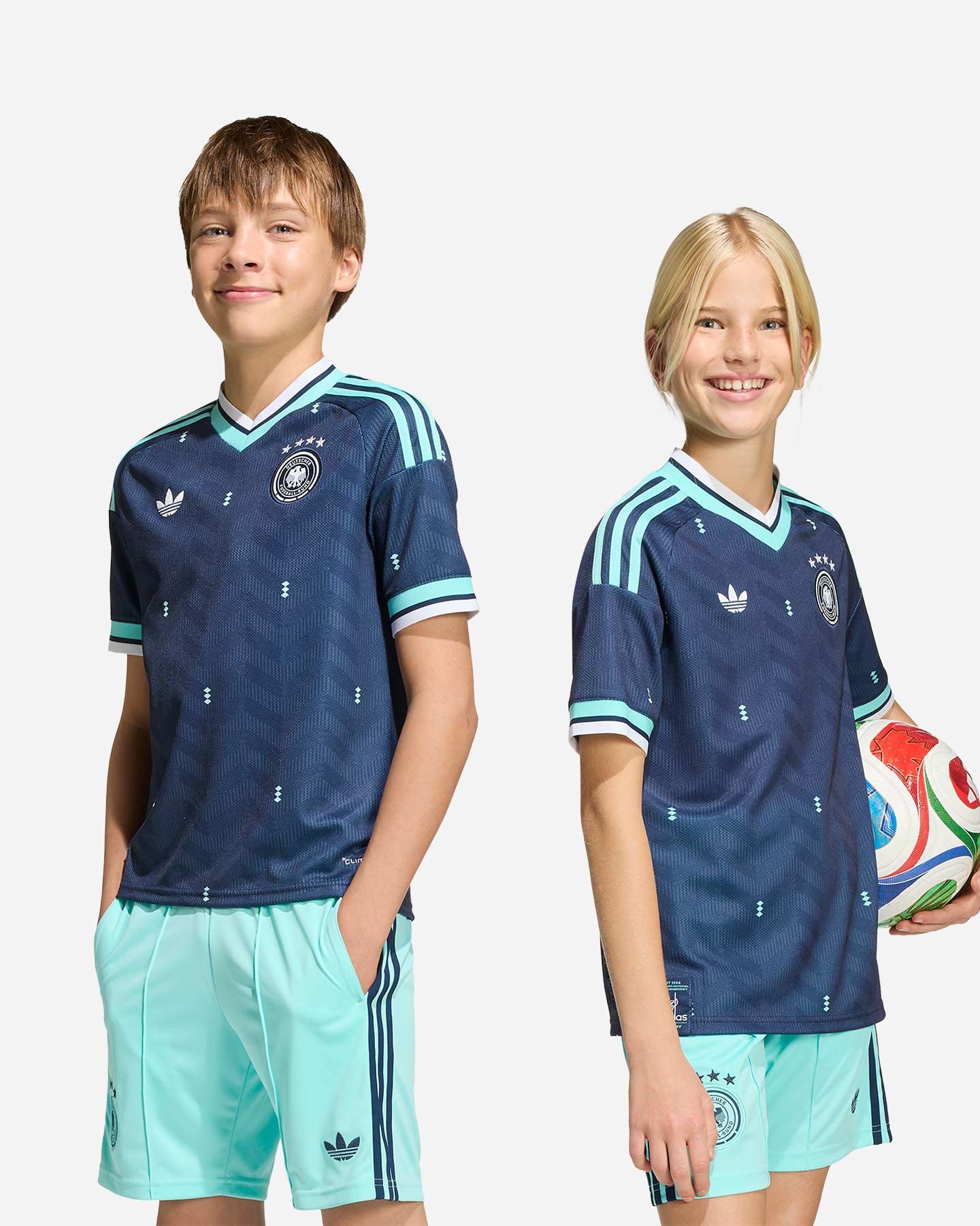 Maglia calcio ufficiale ADIDAS GERMANIA 26 AWAY JR - Color mix - 2 | Cisalfa Sport