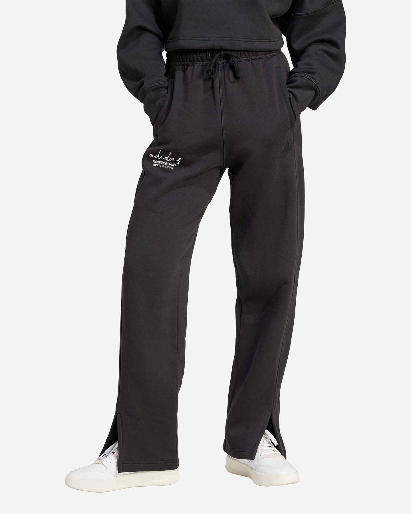 Pantalone ADIDAS BRAND LOVE W - Nero - 1 | Cisalfa Sport