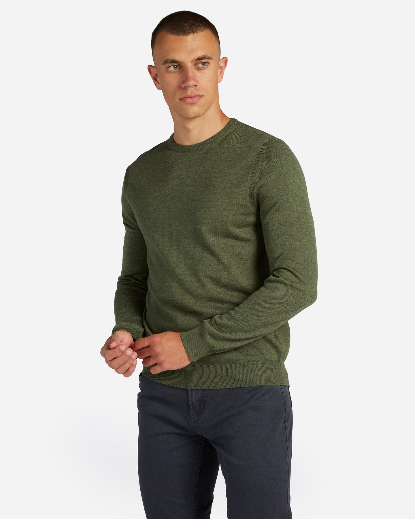 Maglione Uomo HUGO San Thomas-m – 100% Lana Vergine, Caldo Ed Elegante