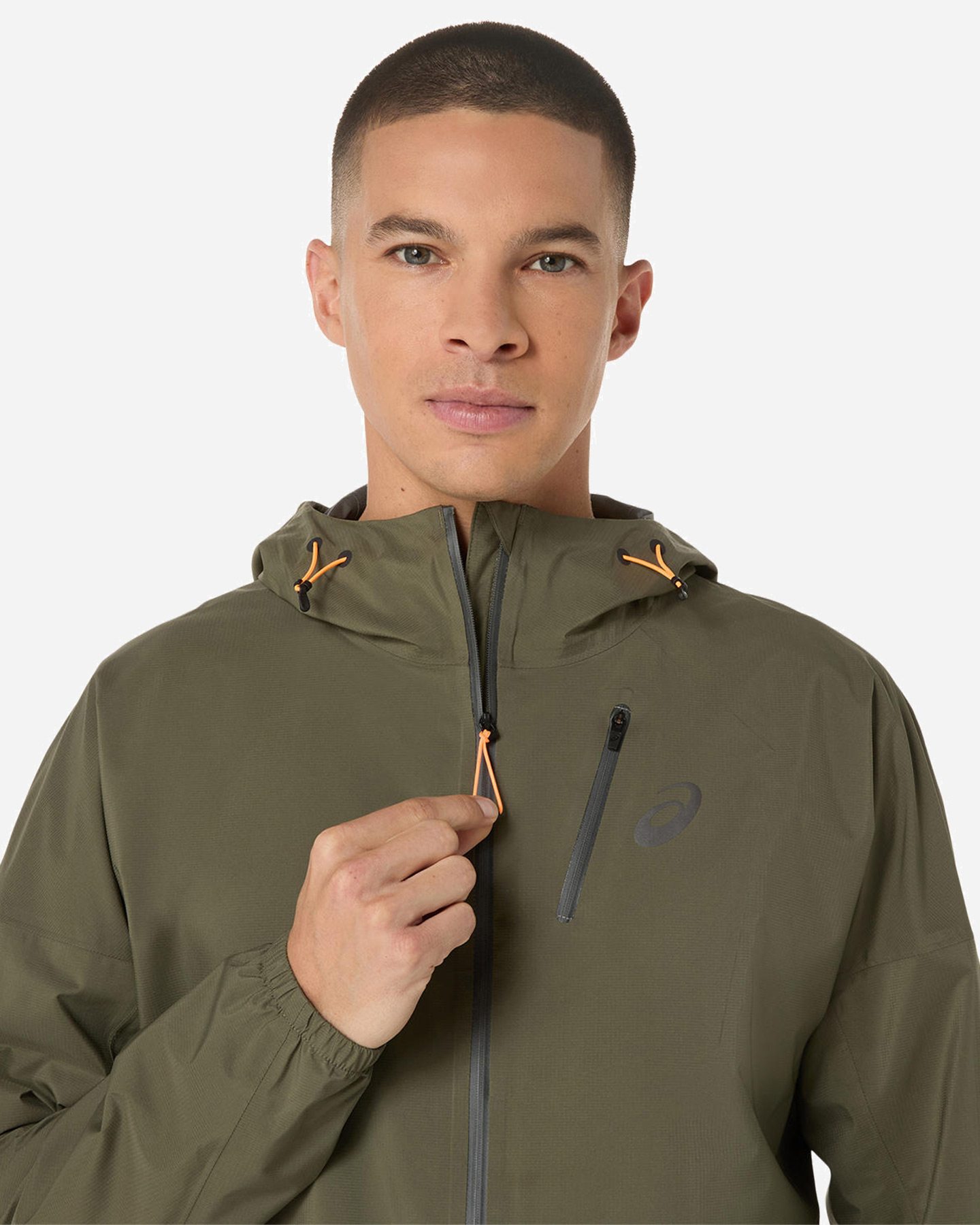 Giacca running ASICS FUJITRAIL ELITE WATERPROOF M - Verde - 4 | Cisalfa Sport