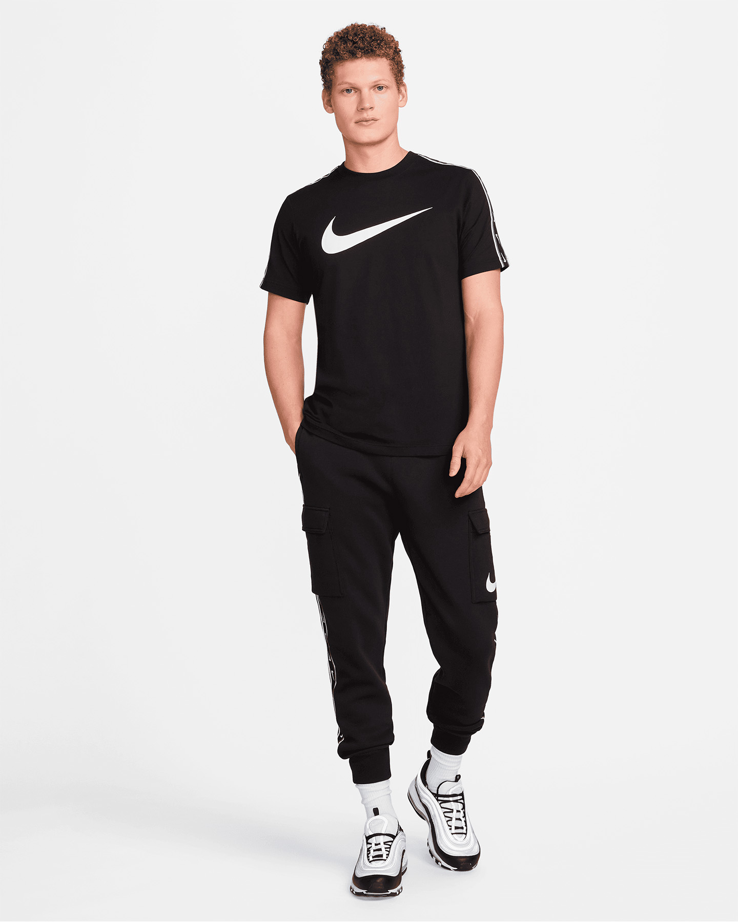 Pantalone NIKE REPEAT CARGO LOGO POCKET M - 5 | Cisalfa Sport