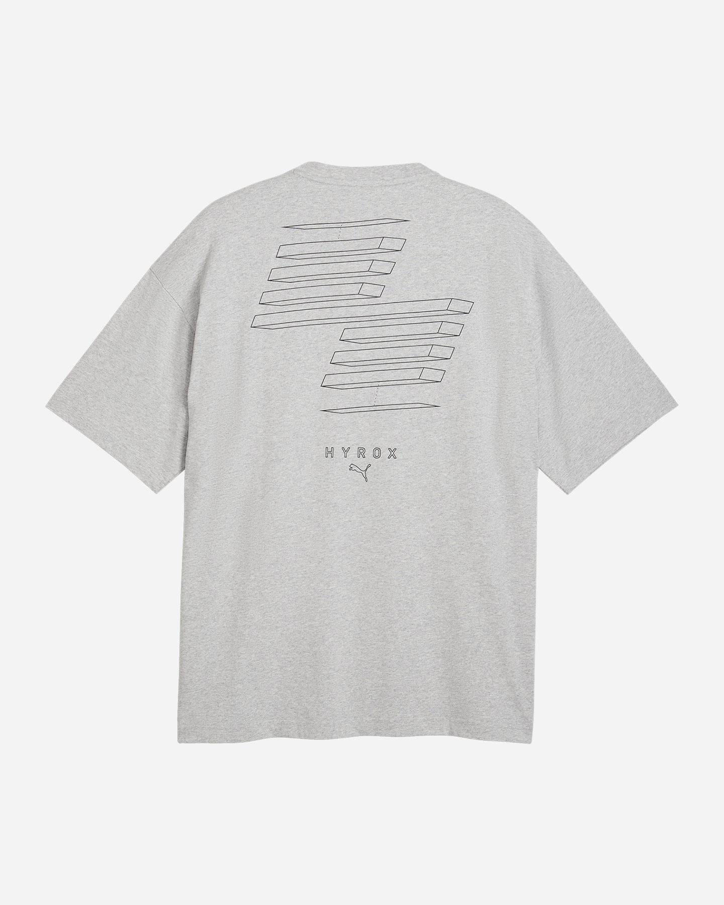 T-shirt training PUMA HYROX LIFESTYLE M - Grigio - 1 | Cisalfa Sport