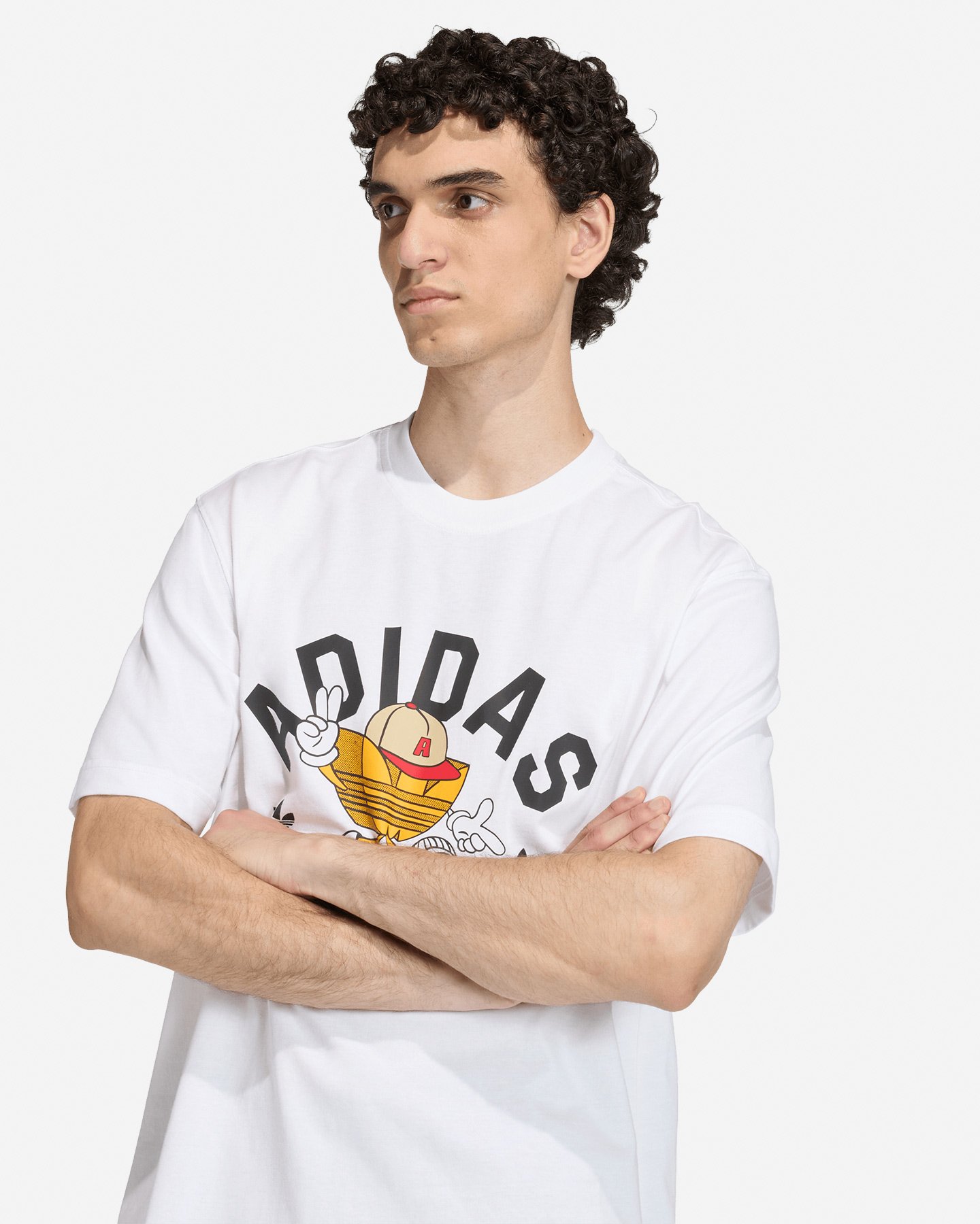 T-shirt ADIDAS TREFOIL SERIES CHARACTER M - Bianco - 4 | Cisalfa Sport