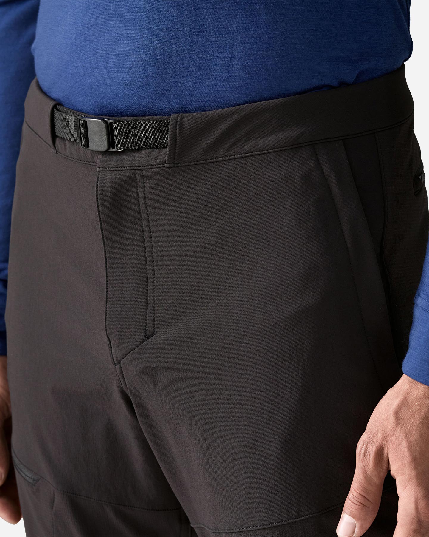 Pantalone outdoor PATAGONIA TERRAVIA PEAK M - Nero - 4 | Cisalfa Sport
