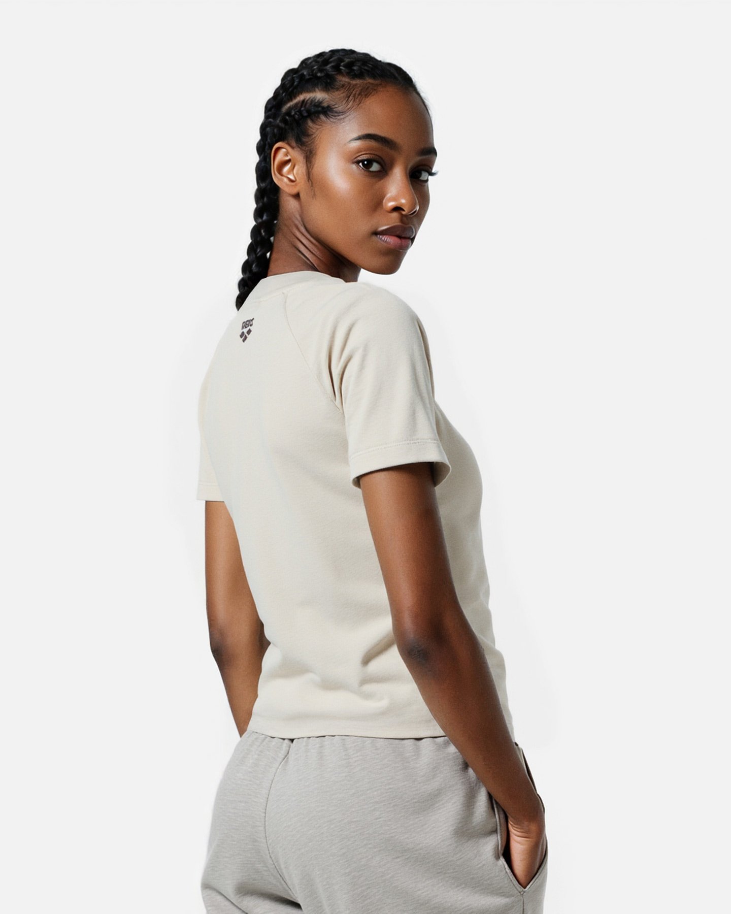 T-shirt ARENA ATHLETIC ESSENTIAL W - Bianco - 4 | Cisalfa Sport