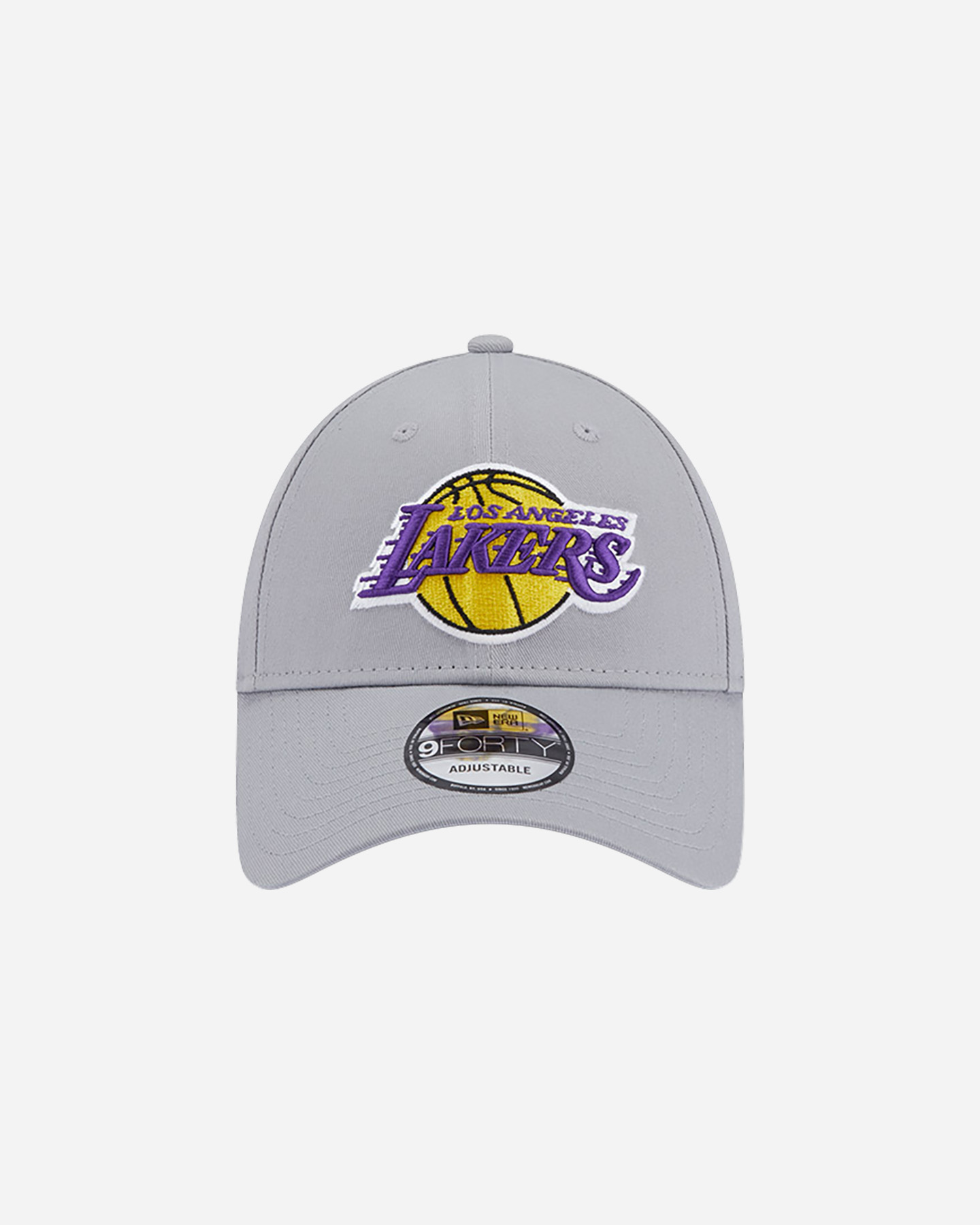 Cappellino NEW ERA 9FORTY TEAM SIDE PATCH LOS ANGELES LAKERS  - Grigio - 1 | Cisalfa Sport