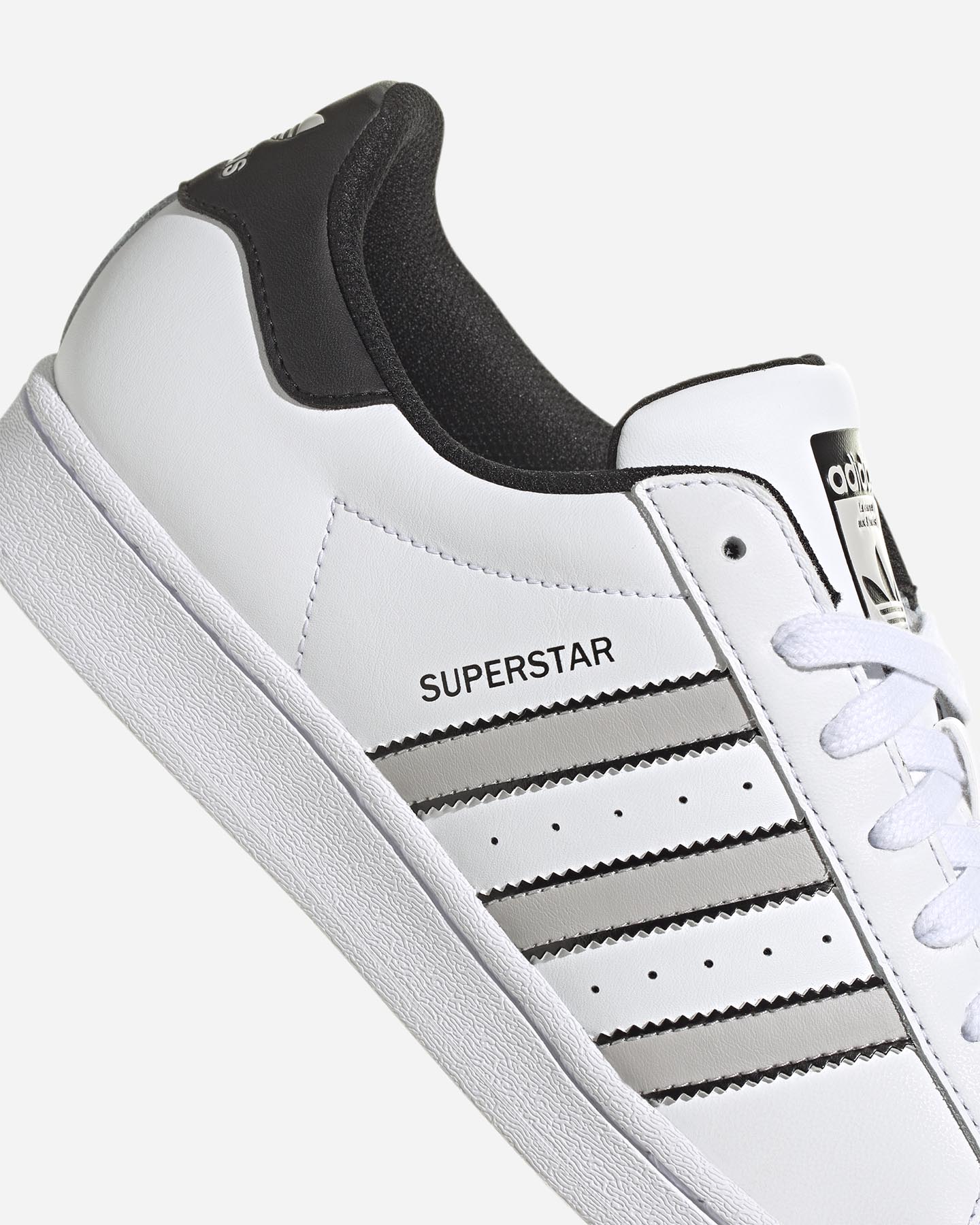 Scarpe sneakers ADIDAS SUPERSTAR M - Bianco - 5 | Cisalfa Sport