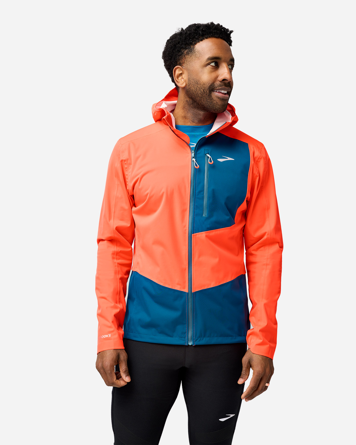 Giacca running BROOKS HIGH POINT WATERPROOF 2.0 M - Color mix - 1 | Cisalfa Sport