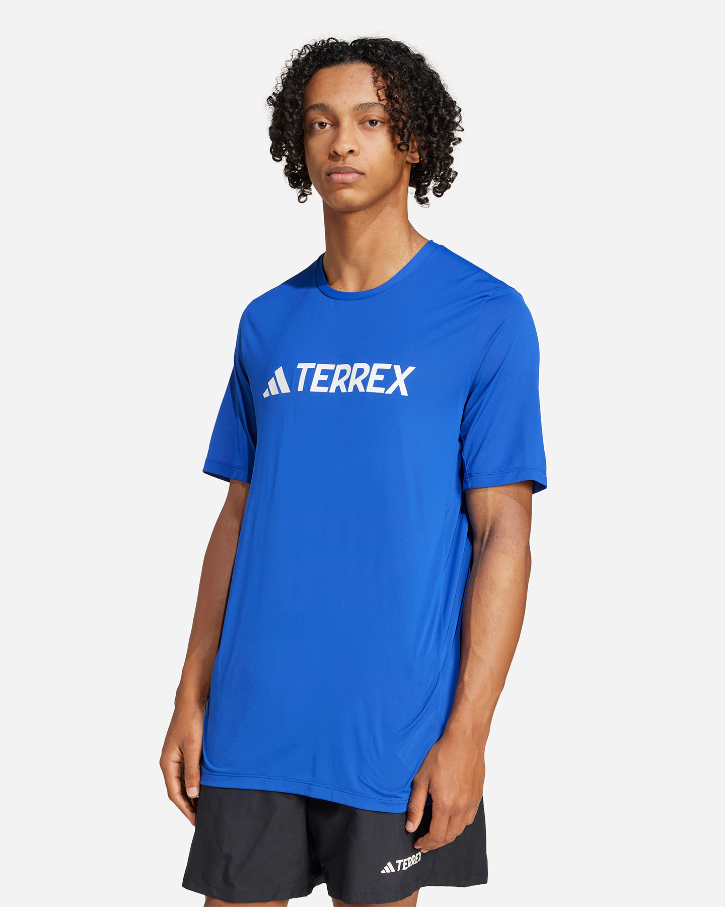 T-shirt ADIDAS MT LOG TECH M - Blu - 1 | Cisalfa Sport