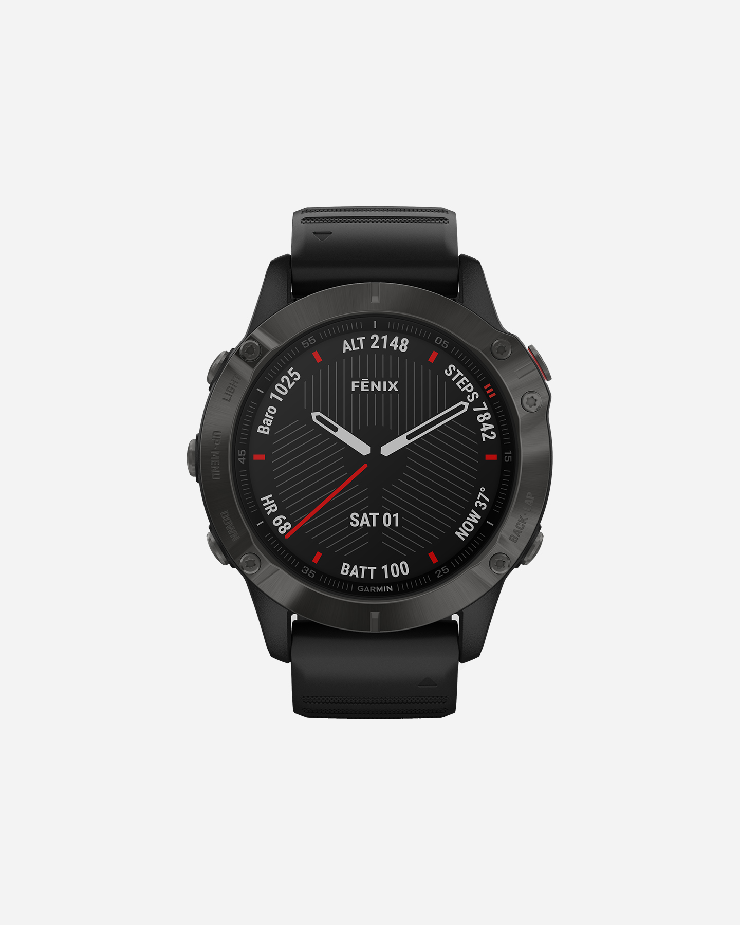 Orologio multifunzione GARMIN FENIX 6 SAPPHIRE - Nero - 0 | Cisalfa Sport