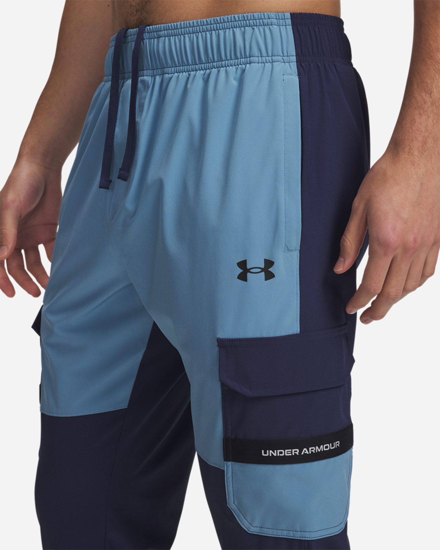 Pantalone UNDER ARMOUR TECH UTILITY M - Azzurro - 3 | Cisalfa Sport