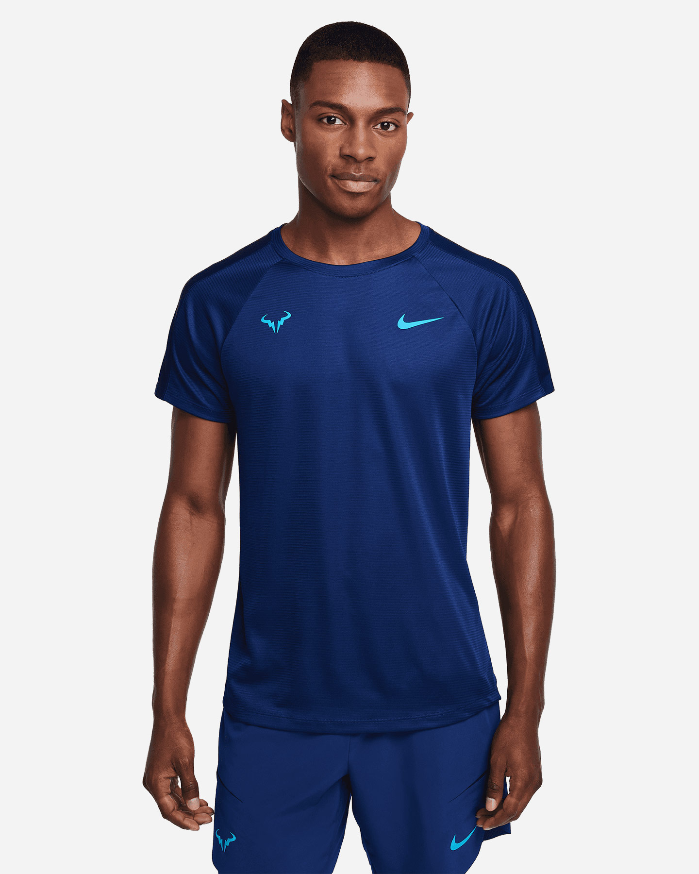 T-shirt tennis NIKE RAFA CHALLENGER M - Blu - 0 | Cisalfa Sport
