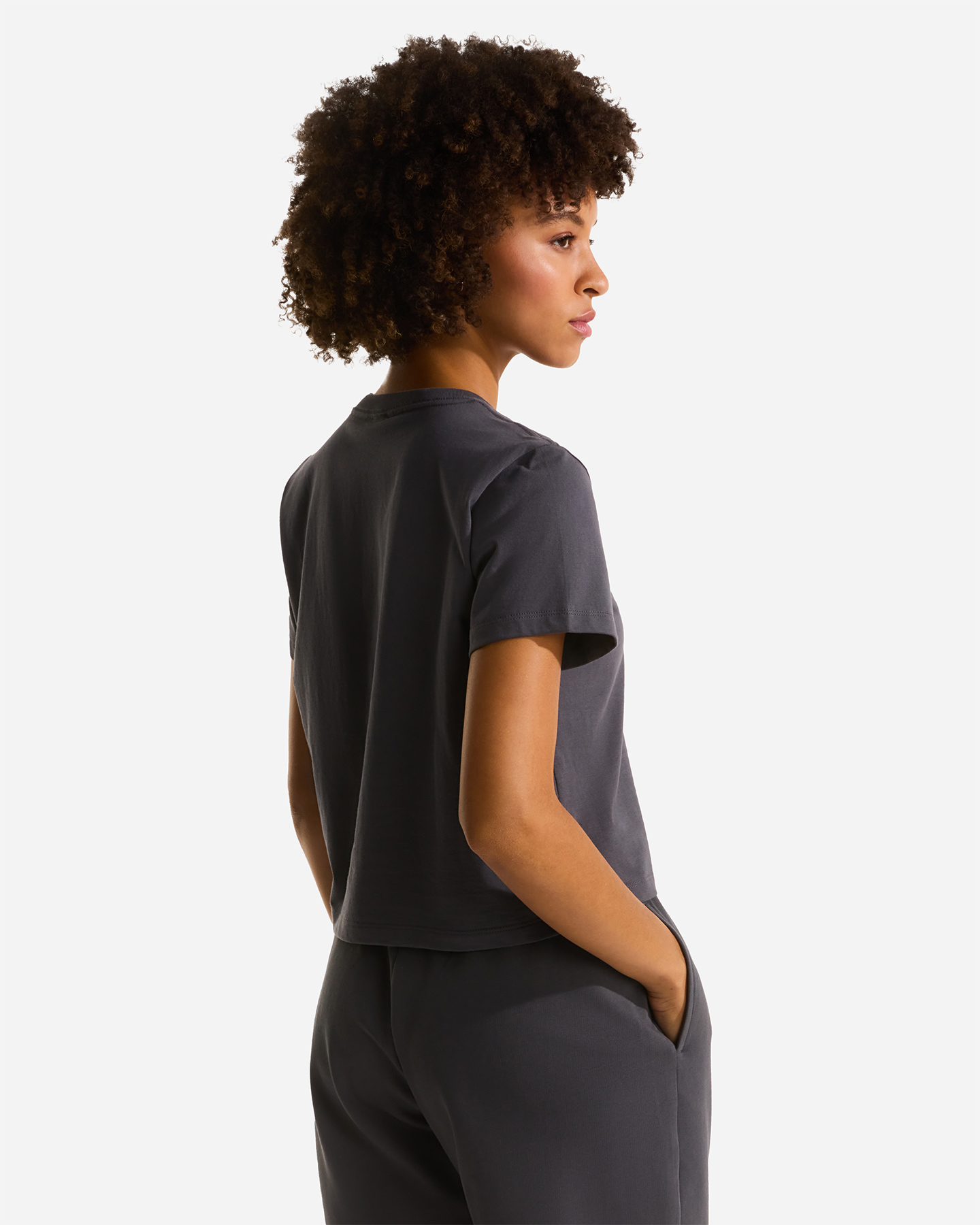 T-shirt THE NORTH FACE ESSENTIAL W - Grigio - 4 | Cisalfa Sport