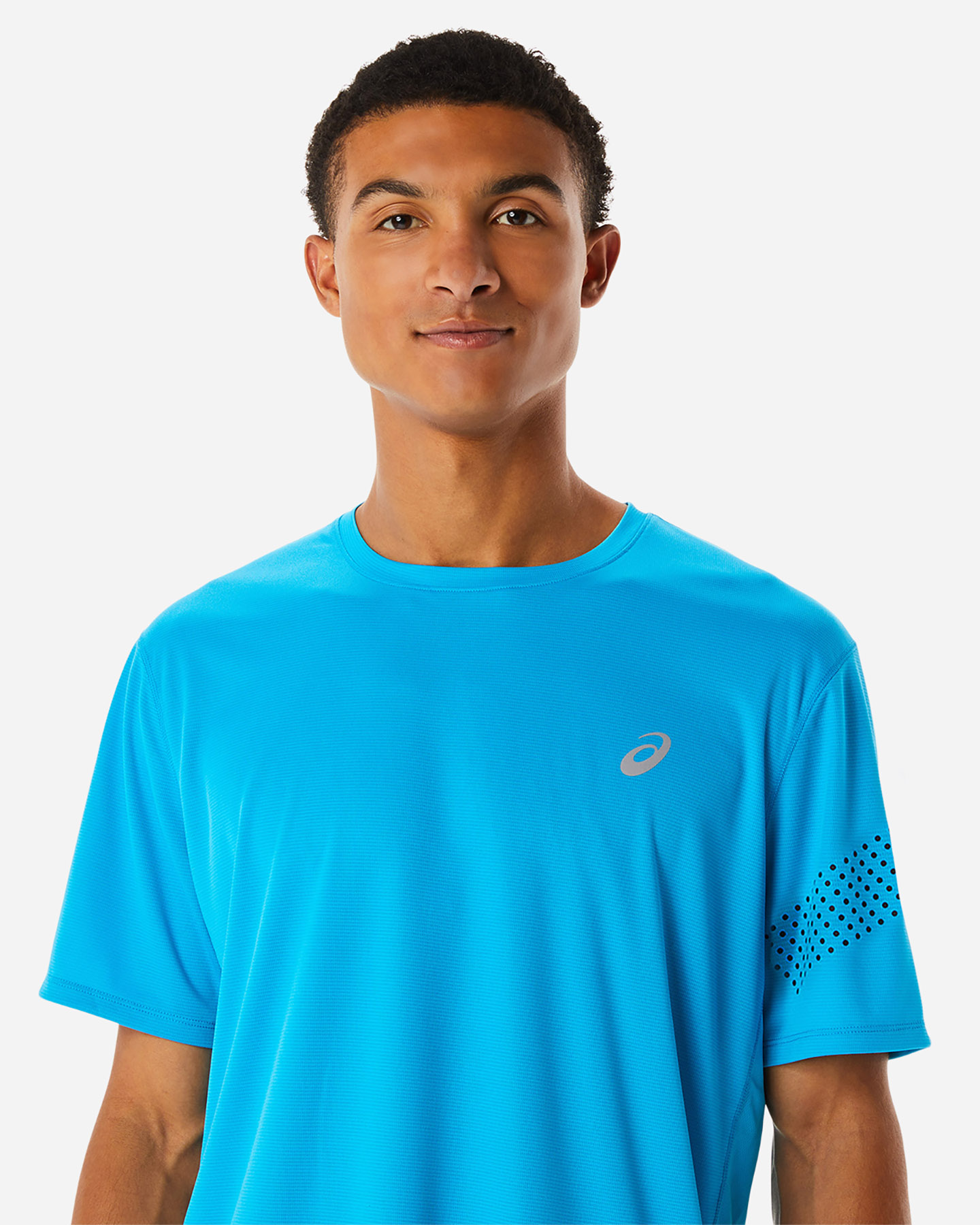 T-shirt running ASICS ICON M - Blu - 3 | Cisalfa Sport