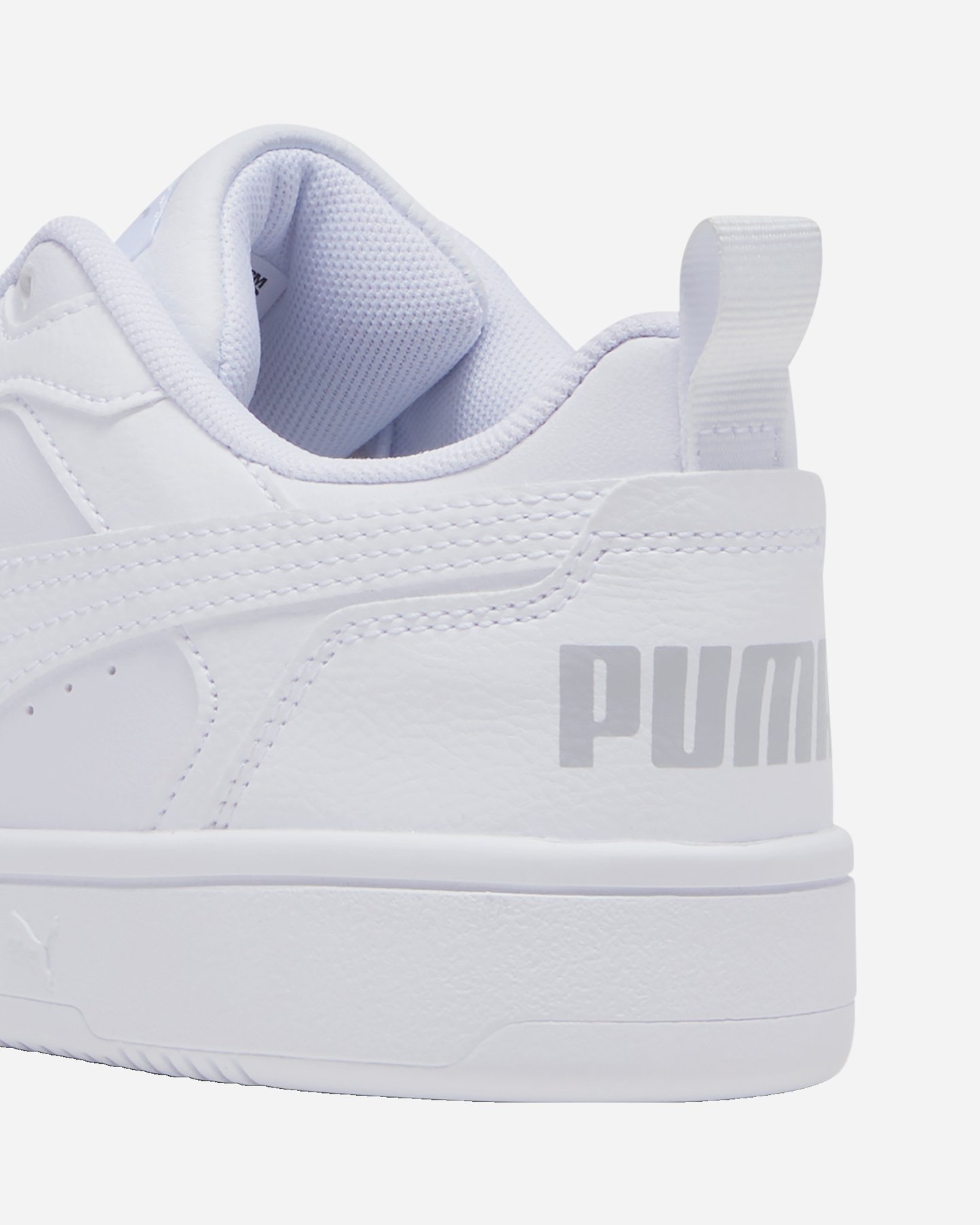 Scarpe sneakers PUMA REBOUND V6 LOW GS JR - Bianco - 5 | Cisalfa Sport