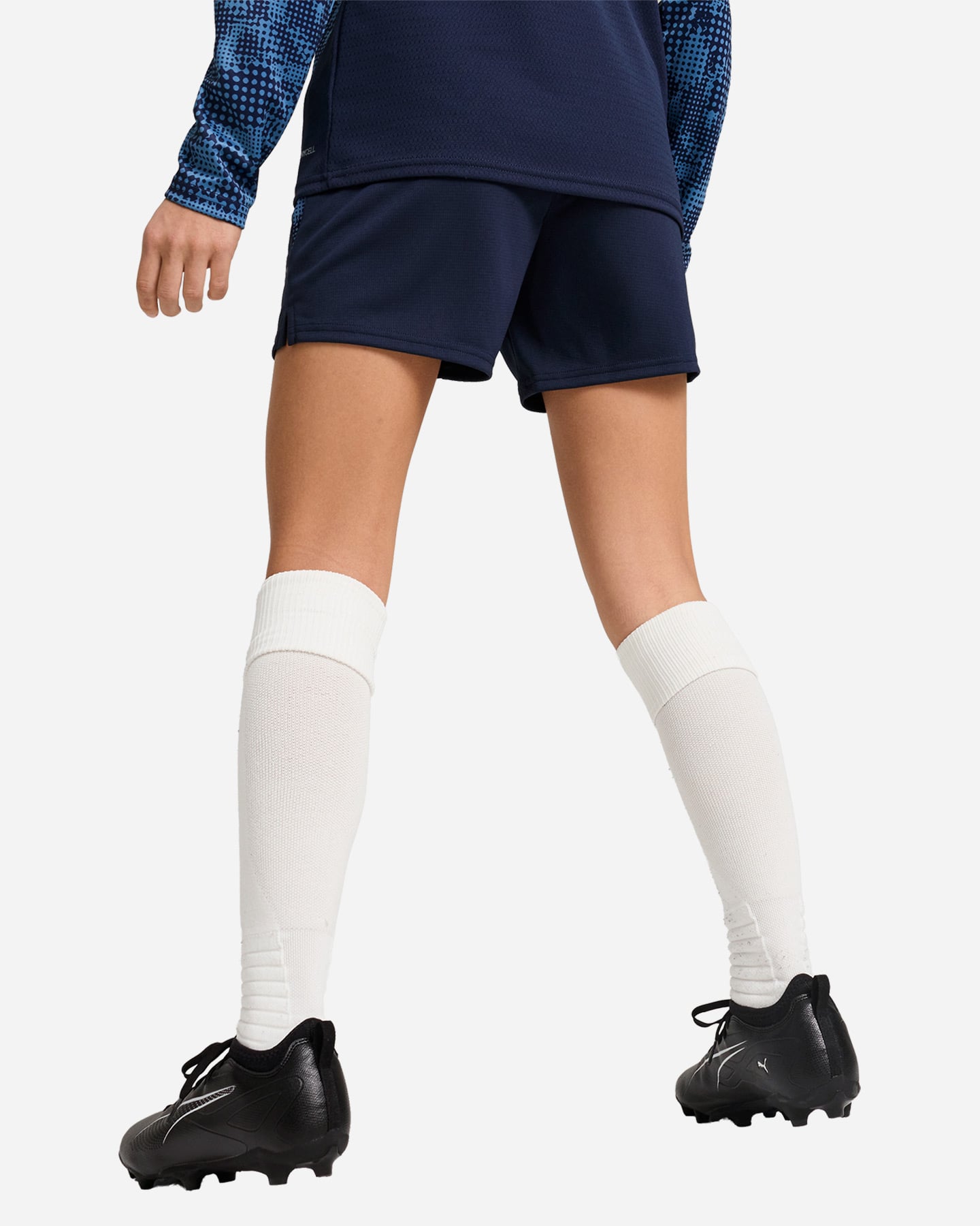 Pantaloncini calcio PUMA TEAMCUP JR - Blu Navy - 3 | Cisalfa Sport