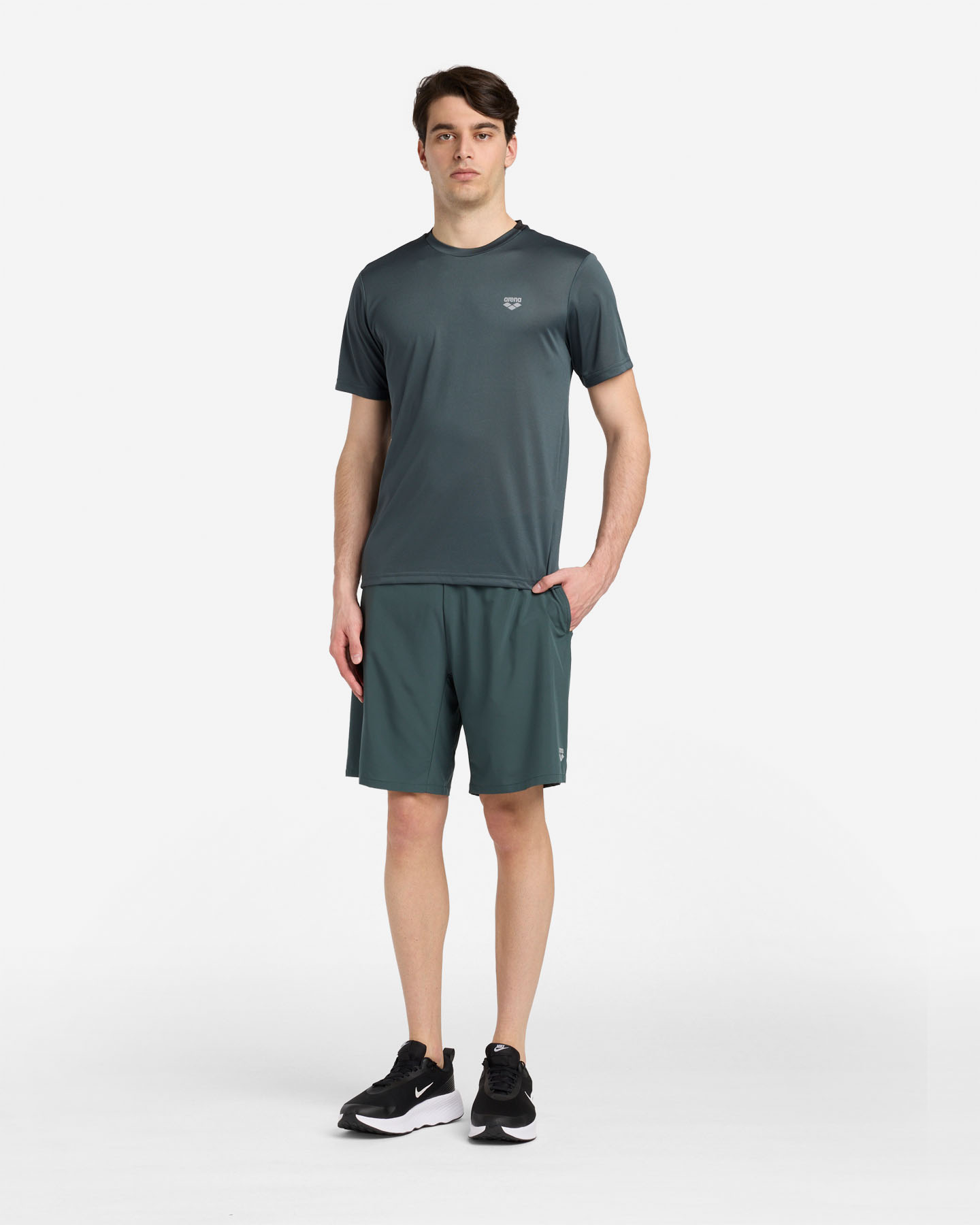 T-shirt training ARENA ESSENTIAL MOVE M - Verde - 4 | Cisalfa Sport