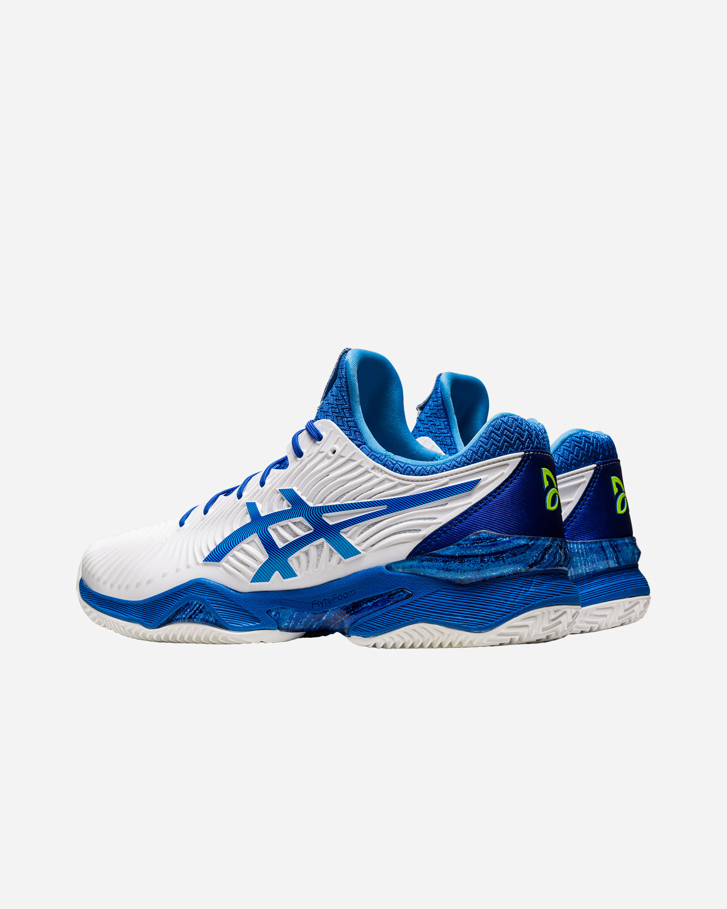 Scarpe tennis ASICS COURT FF NOVAK CLAY M - Bianco - 2 | Cisalfa Sport