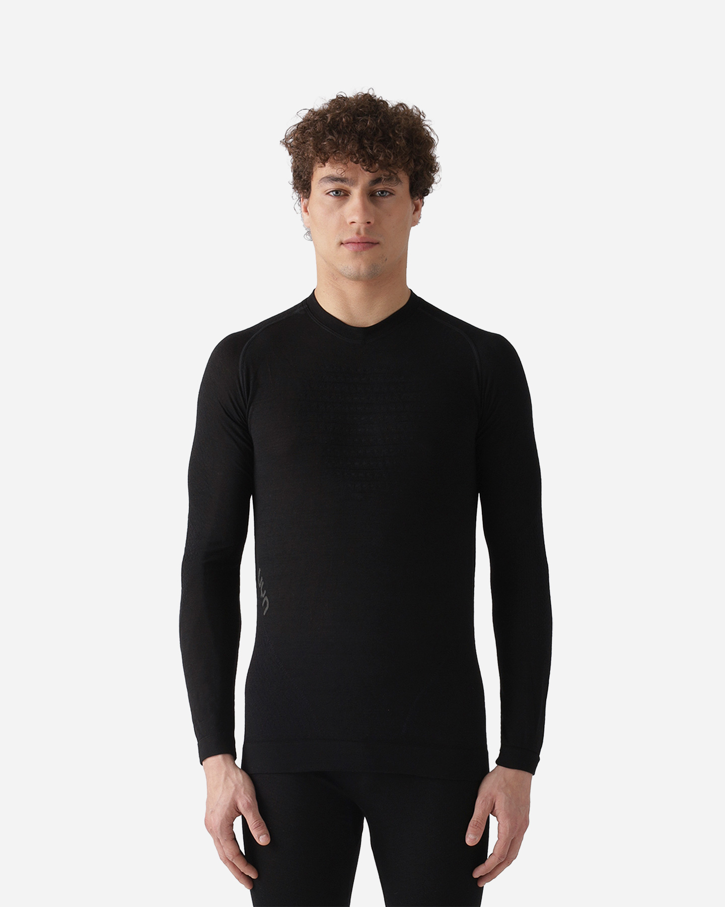 Maglia intimo tecnico UYN FUSYON MERINO M - Nero - 2 | Cisalfa Sport