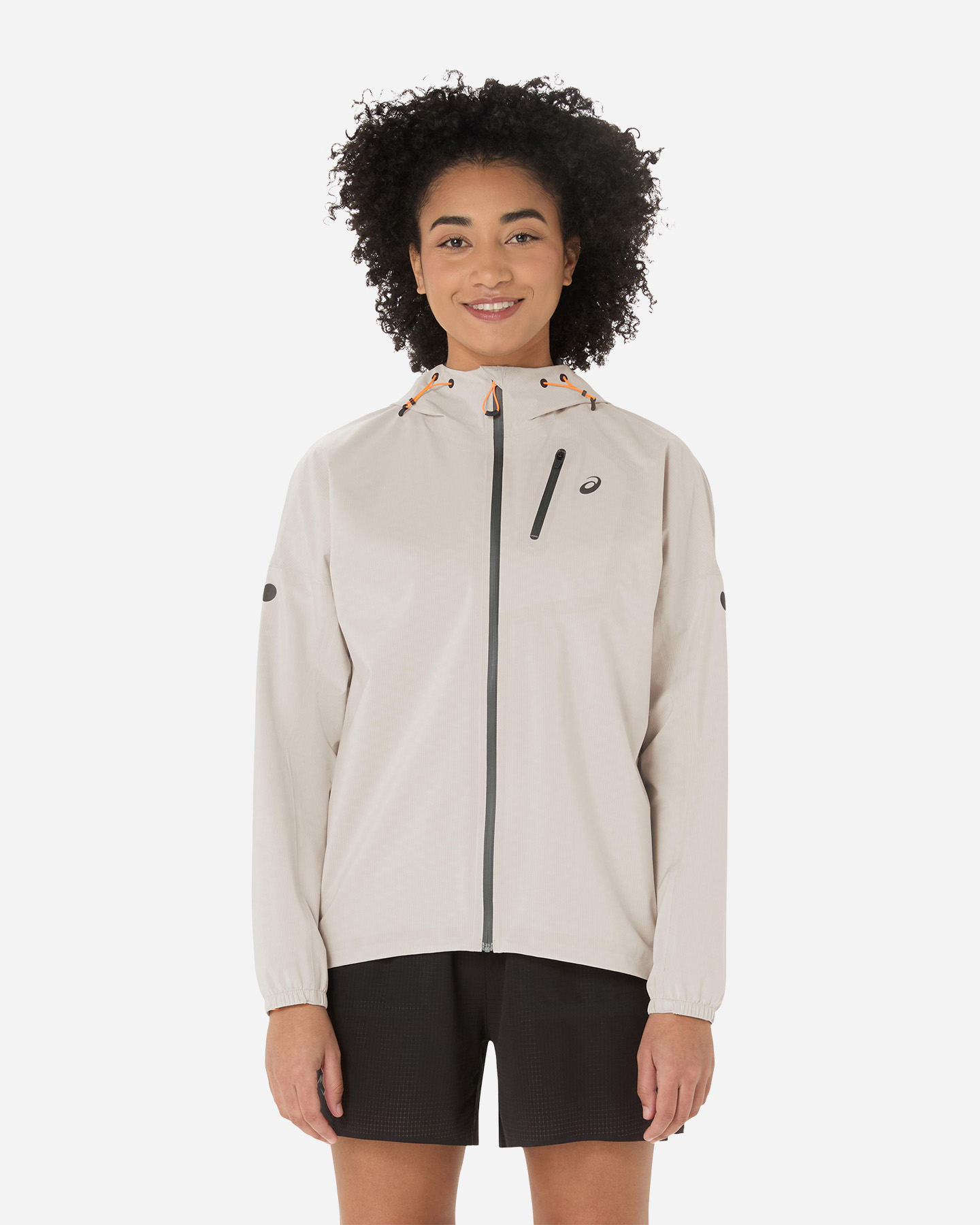 Giacca running ASICS FUJITRAIL WATERPROOF W - Bianco - 0 | Cisalfa Sport