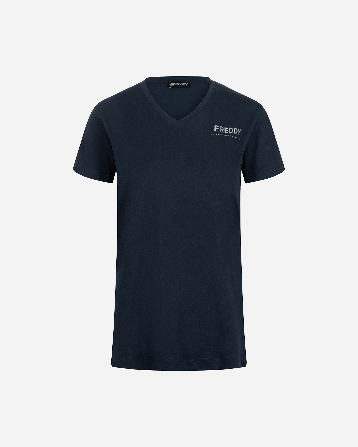 T-shirt FREDDY SMALL LOGO W - Blu Navy - 0 | Cisalfa Sport