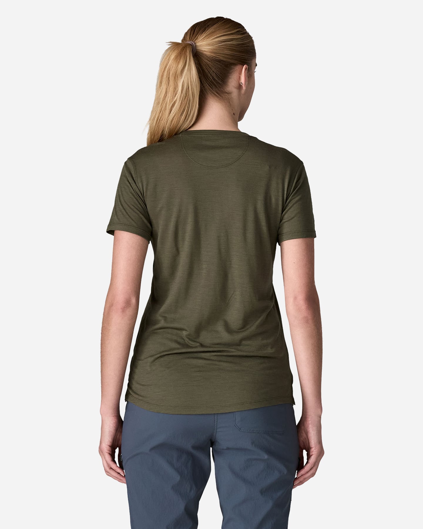 Maglia intimo tecnico PATAGONIA CAP COOL MERINO BLEND W - Verde - 2 | Cisalfa Sport