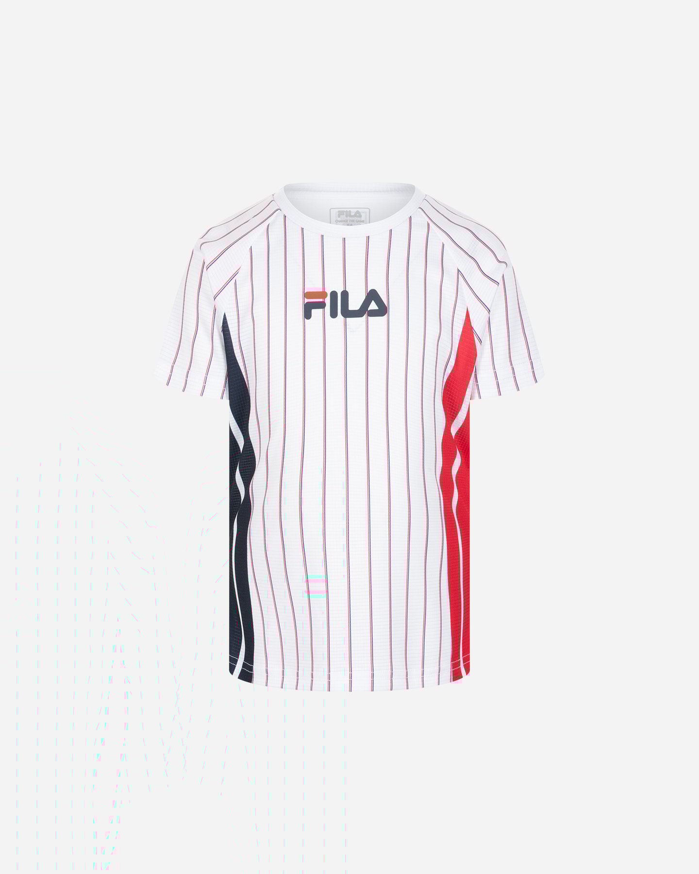 Maglia tennis FILA COURT LINE JR - Bianco - 0 | Cisalfa Sport