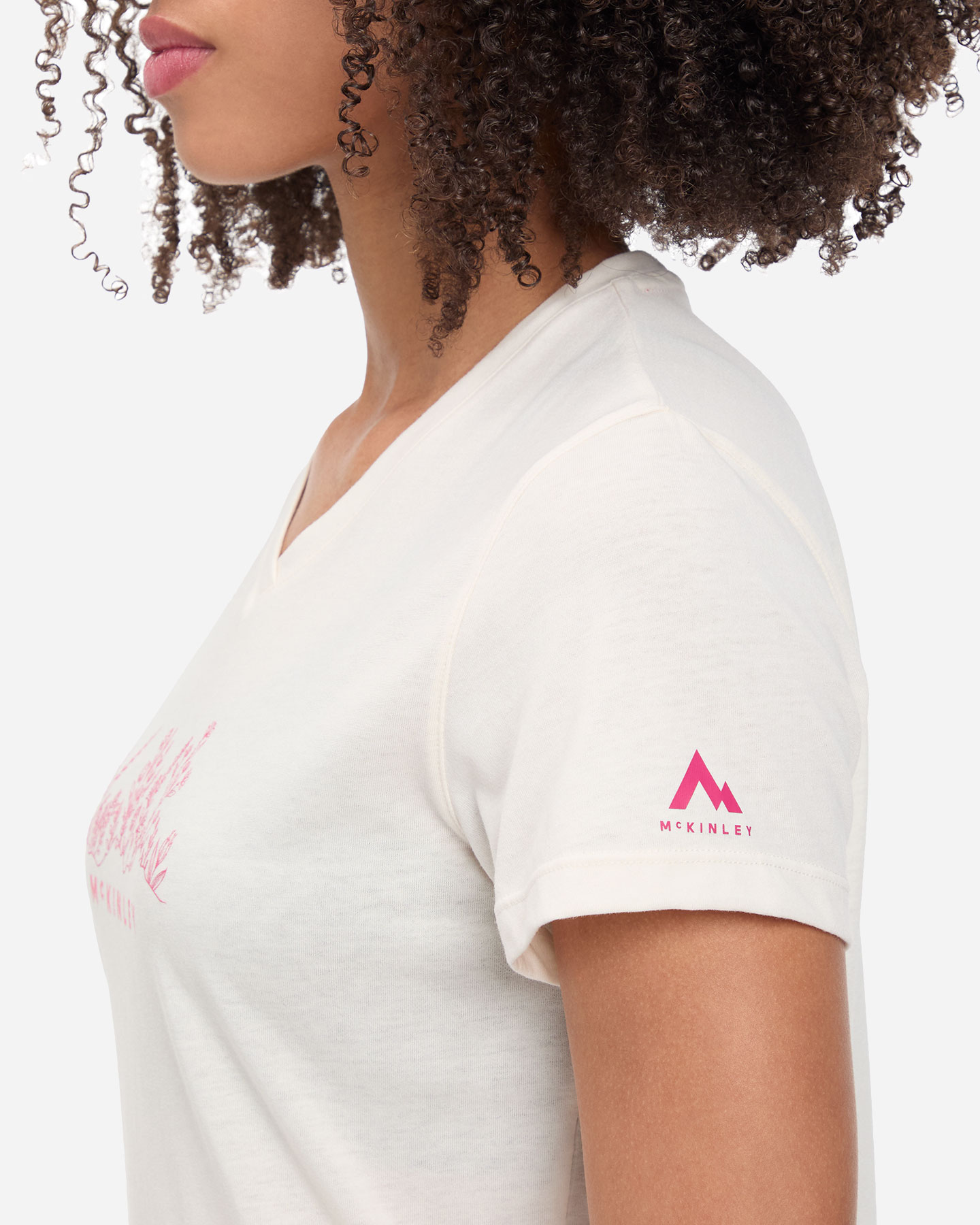T-shirt MCKINLEY NATA III W - Beige - 4 | Cisalfa Sport