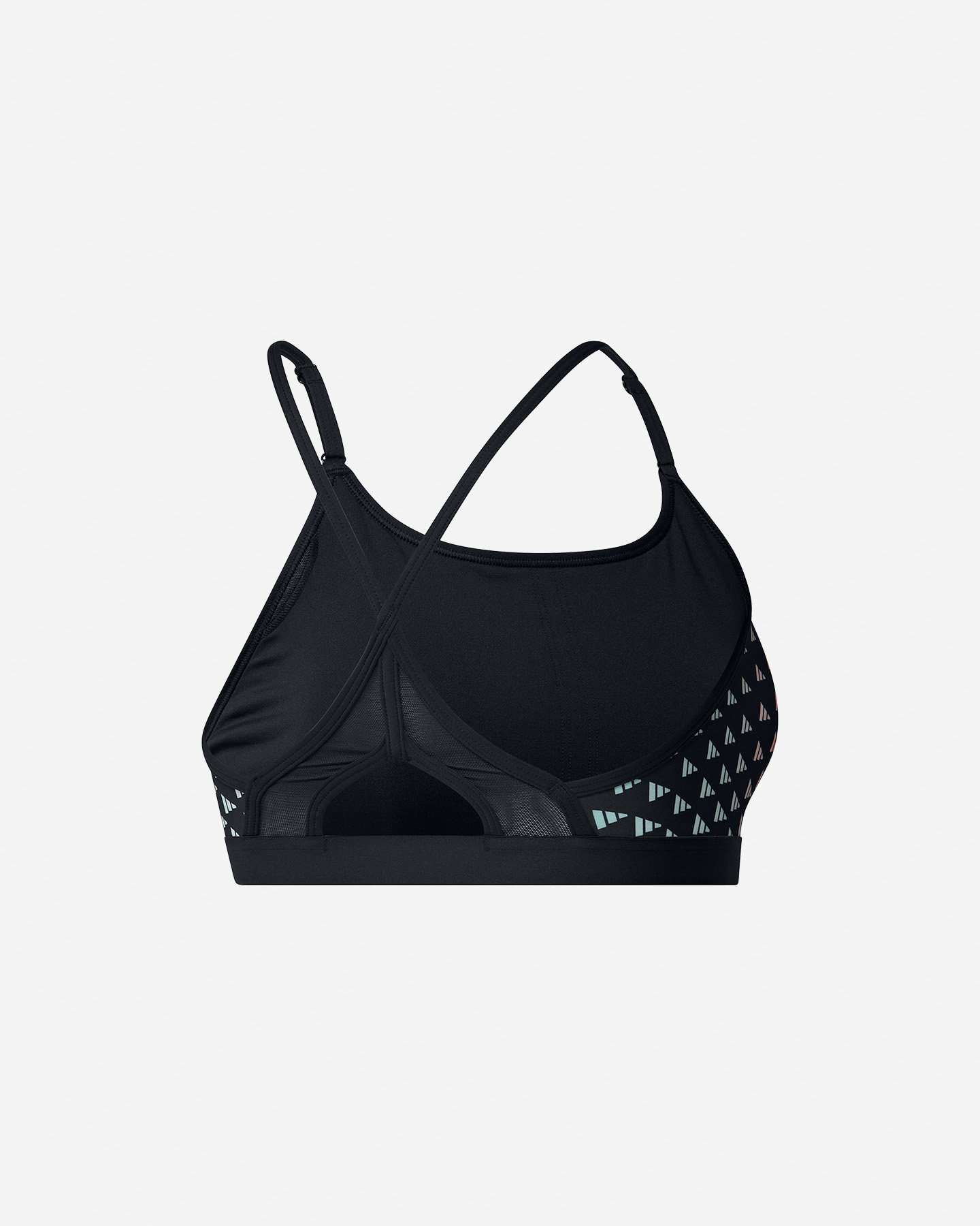 Bra training ADIDAS ALL OVER LOGHI W - Nero - 1 | Cisalfa Sport
