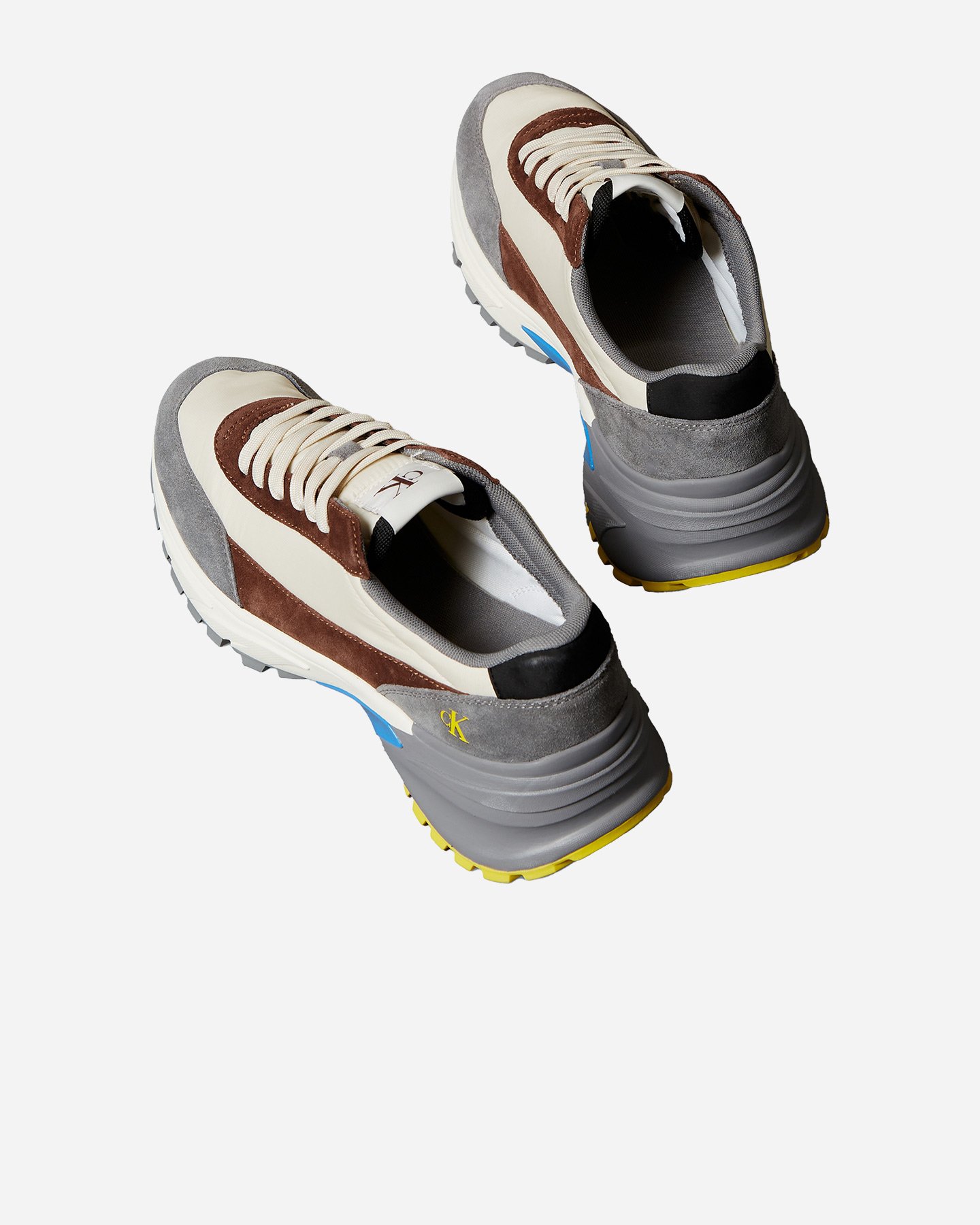 Scarpe sneakers CALVIN KLEIN JEANS HIKE RUNNER CASUAL M - Bianco - 3 | Cisalfa Sport