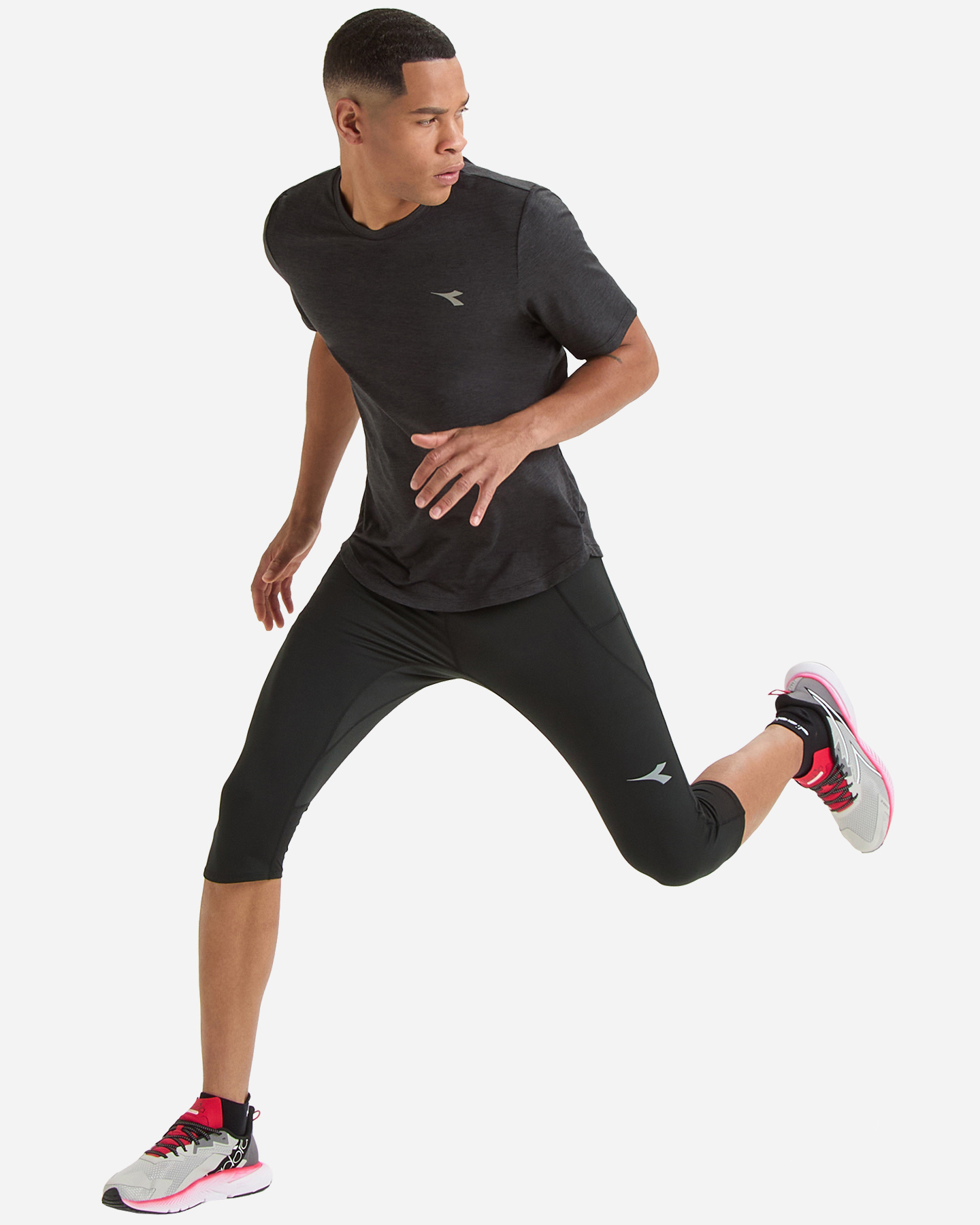 Capri running DIADORA RUN LOVER M - Nero - 3 | Cisalfa Sport