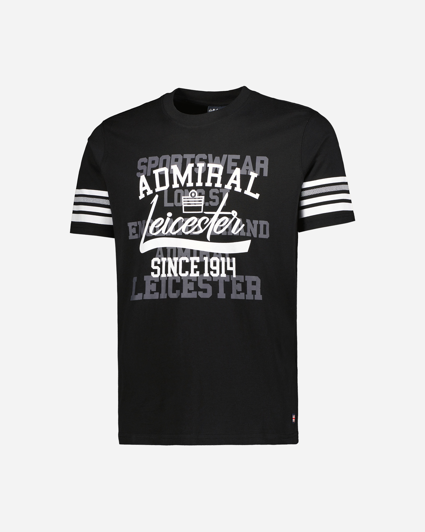 T-shirt ADMIRAL VARSITY M - Nero - 0 | Cisalfa Sport