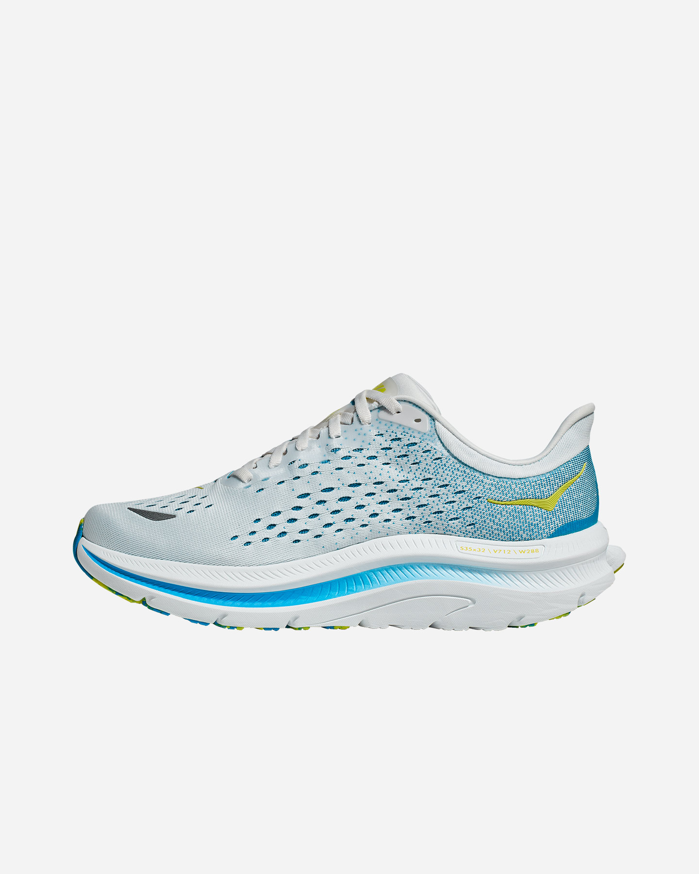 Scarpe running HOKA KAWANA M - Bianco - 5 | Cisalfa Sport