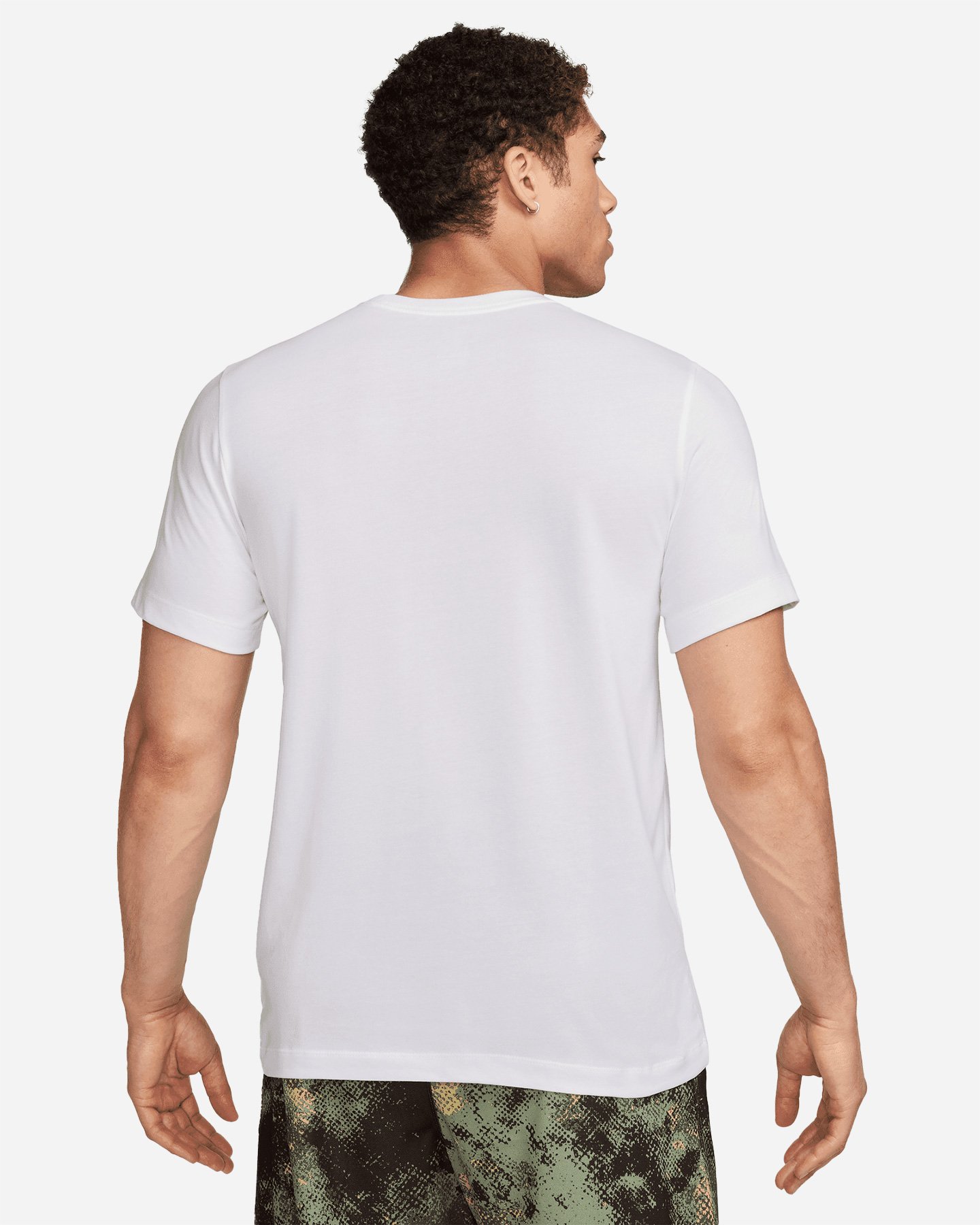 T-shirt training NIKE DRI FIT LOGO M - Bianco - 1 | Cisalfa Sport