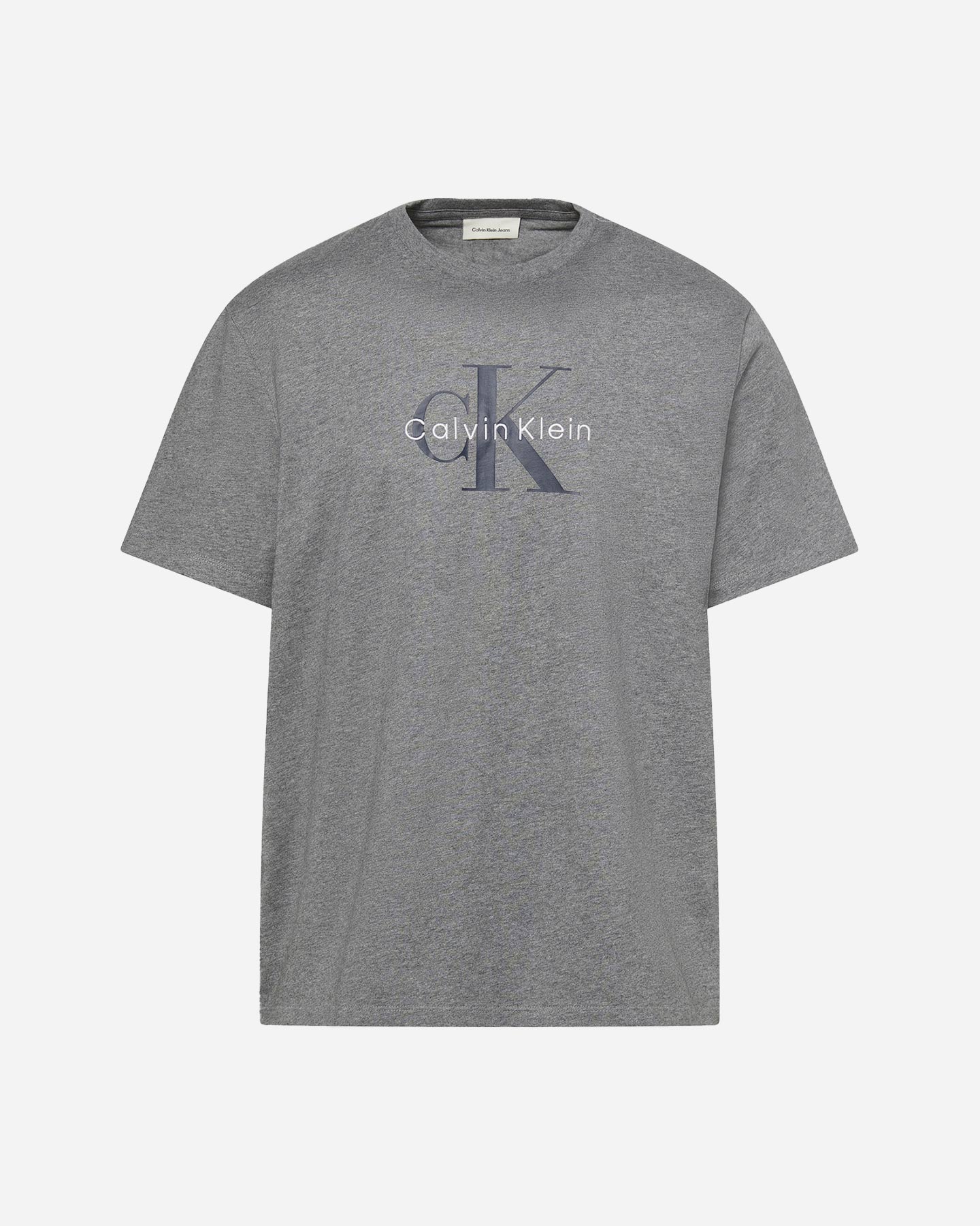 T-shirt CALVIN KLEIN JEANS HERO MONOLOGO M - Grigio - 0 | Cisalfa Sport