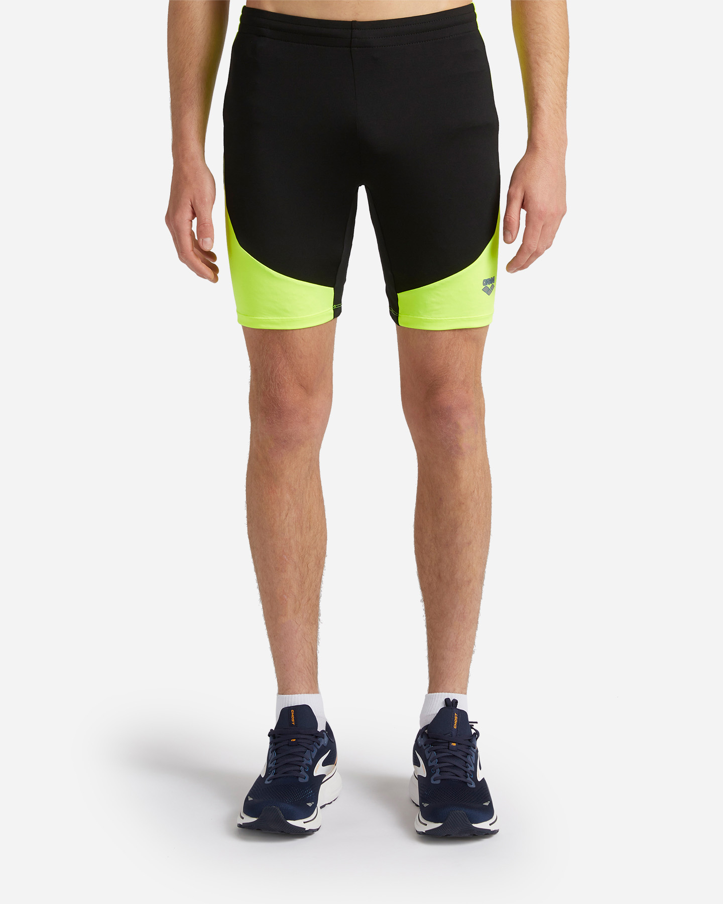 Short running ARENA ATHLETIC RUN M - Nero - 0 | Cisalfa Sport
