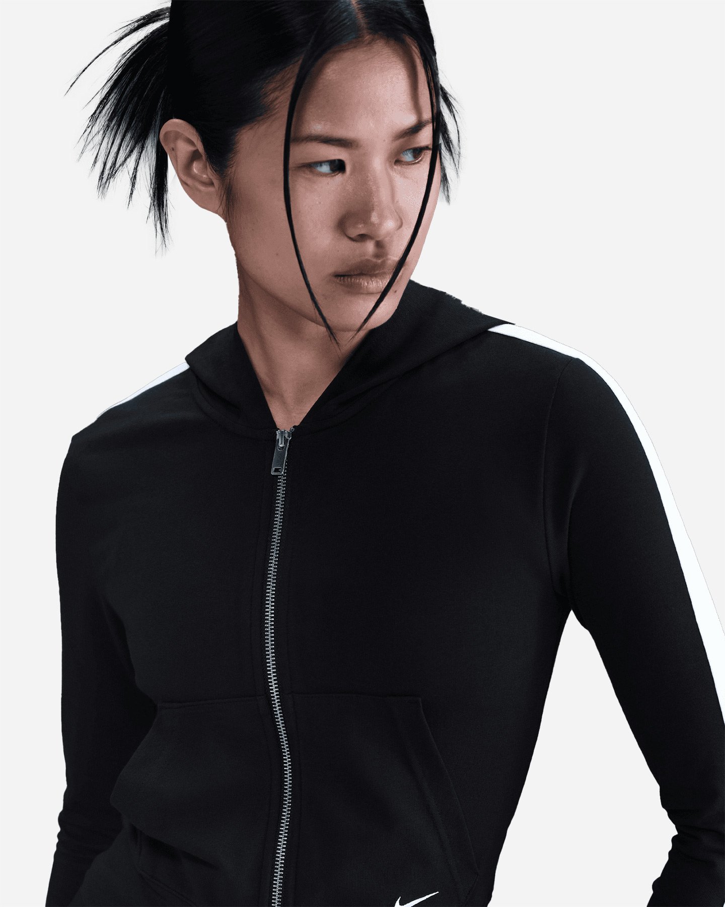 Felpa NIKE TAPE MANICA PHOENIX W - Nero - 3 | Cisalfa Sport