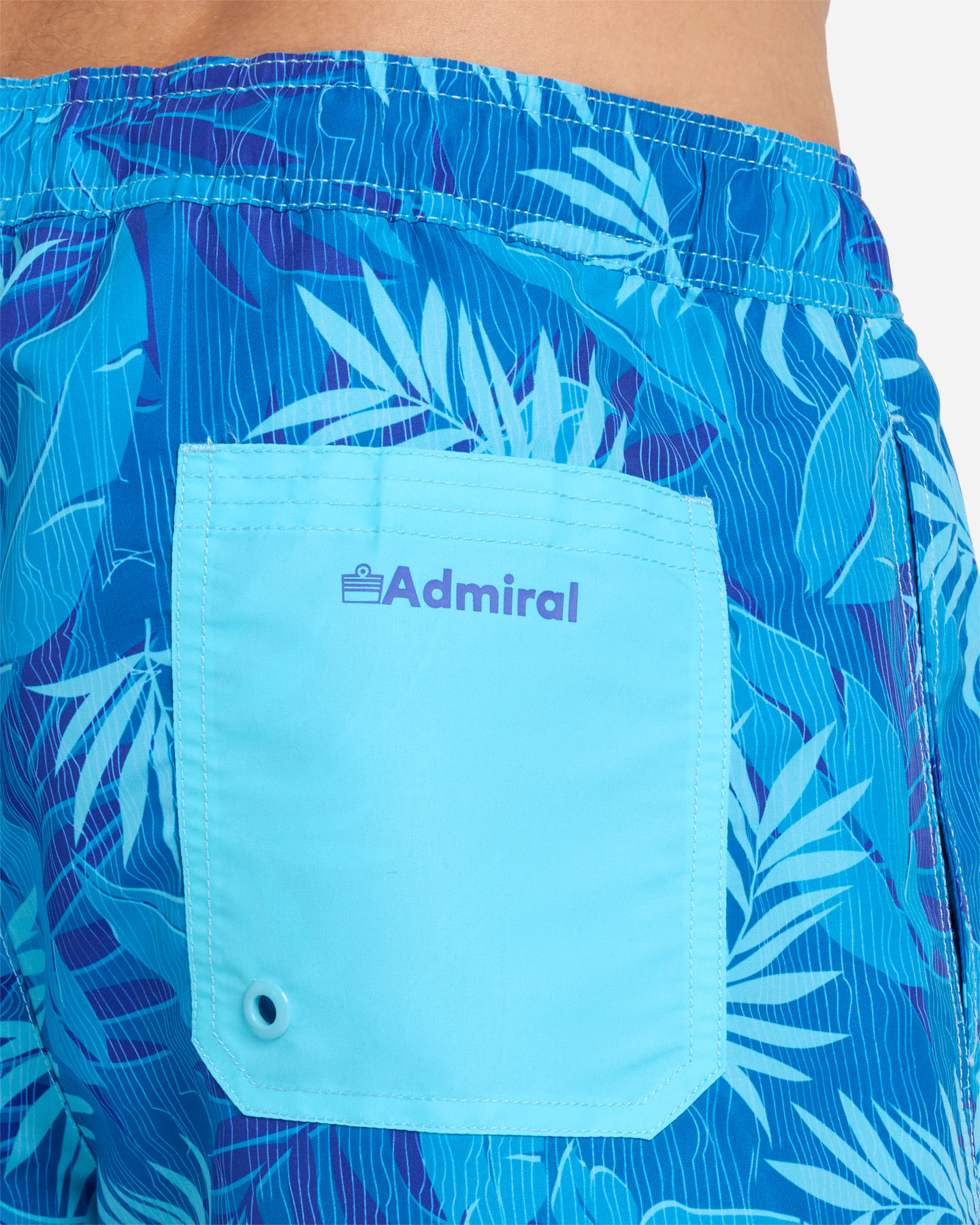 Boxer mare ADMIRAL BLUE JUNGLE M - Azzurro - 4 | Cisalfa Sport