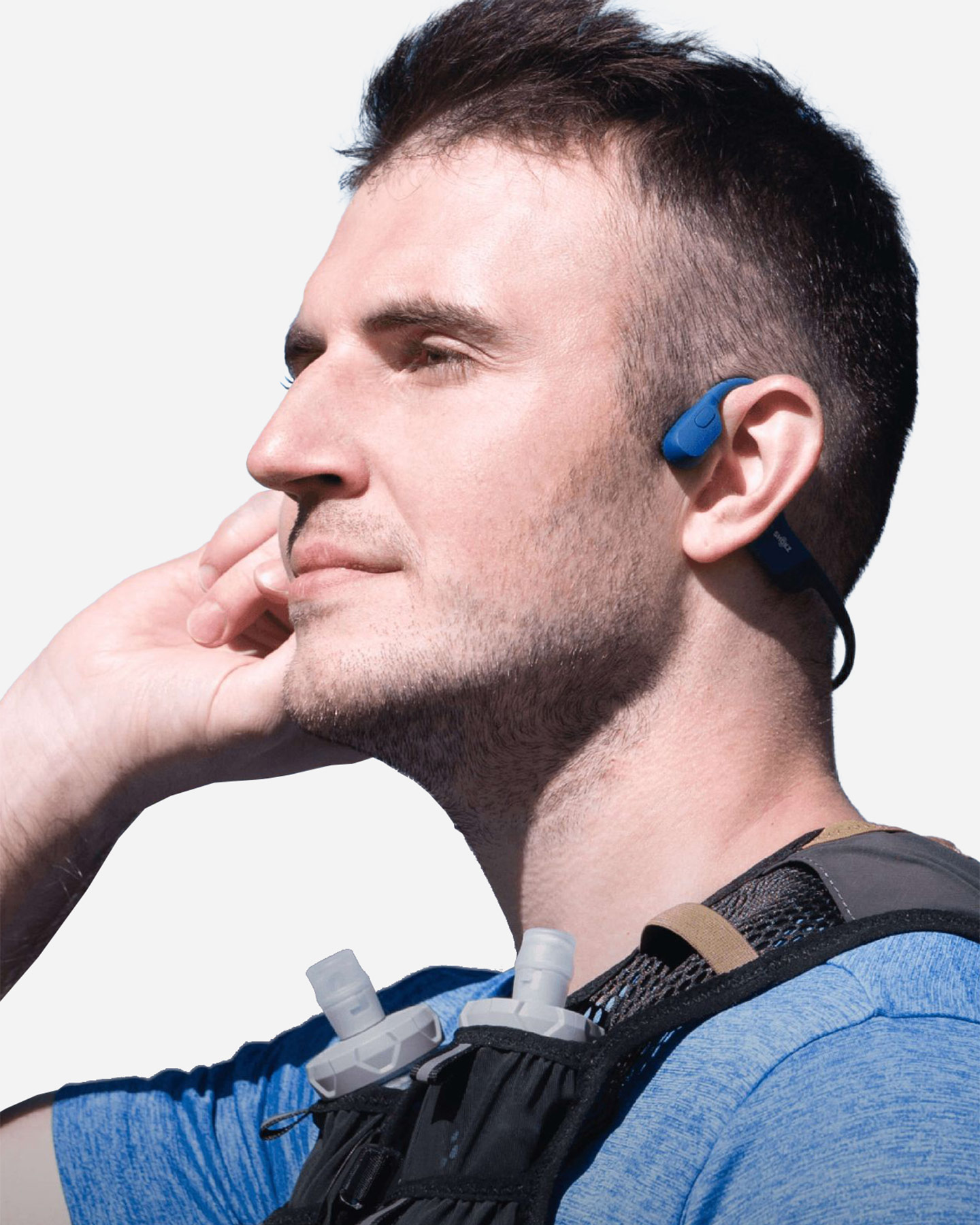 Cuffie audio SHOKZ OPNERUN  - Blu - 4 | Cisalfa Sport