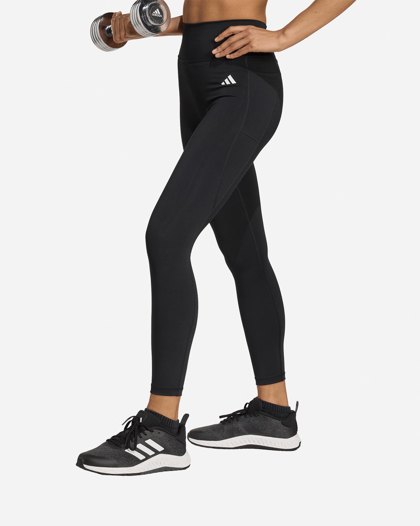 Leggings ADIDAS OPTIME ESSENTIALS W - Nero - 1 | Cisalfa Sport