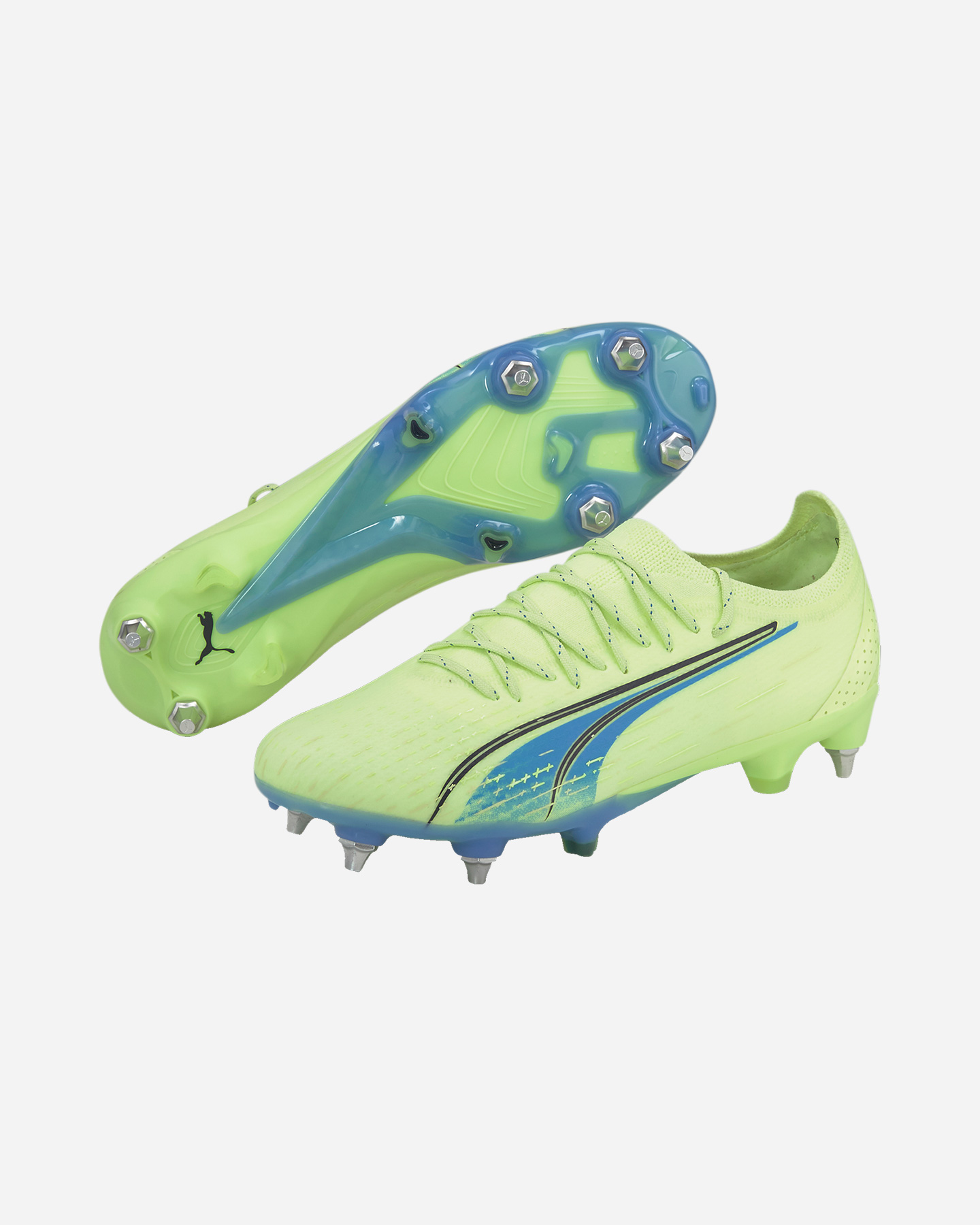 Scarpe calcio PUMA ULTRA ULTIMATE SG M - Verde - 1 | Cisalfa Sport