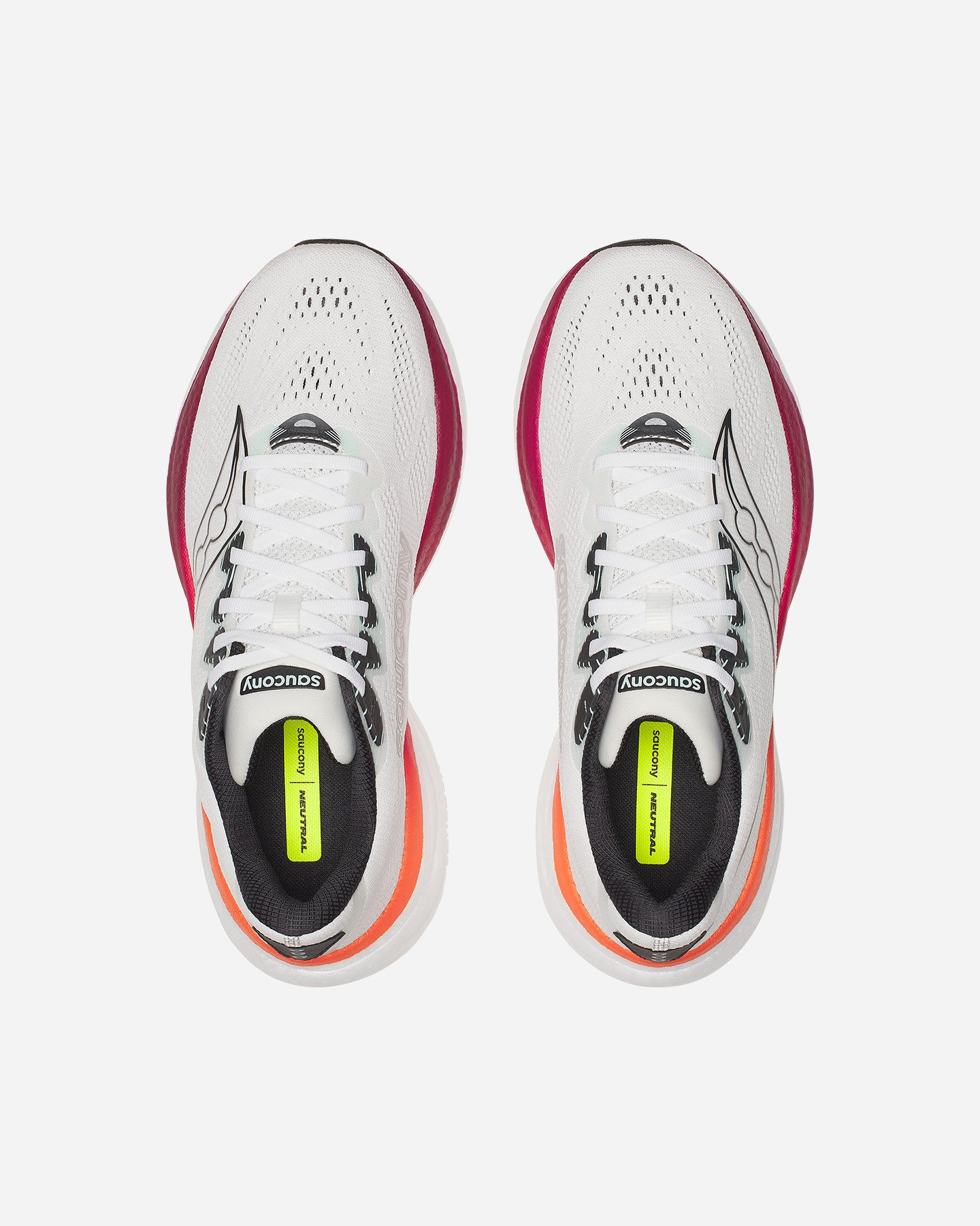 Scarpe running SAUCONY RIDE 19 M - Bianco - 2 | Cisalfa Sport