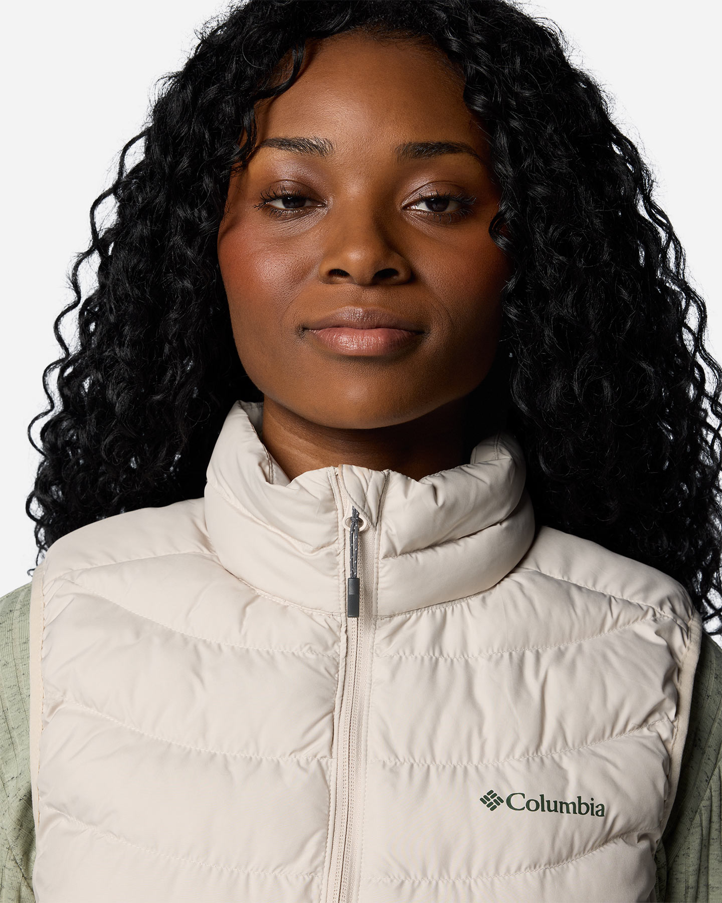 Gilet COLUMBIA POWDER LITE W - Grigio - 4 | Cisalfa Sport