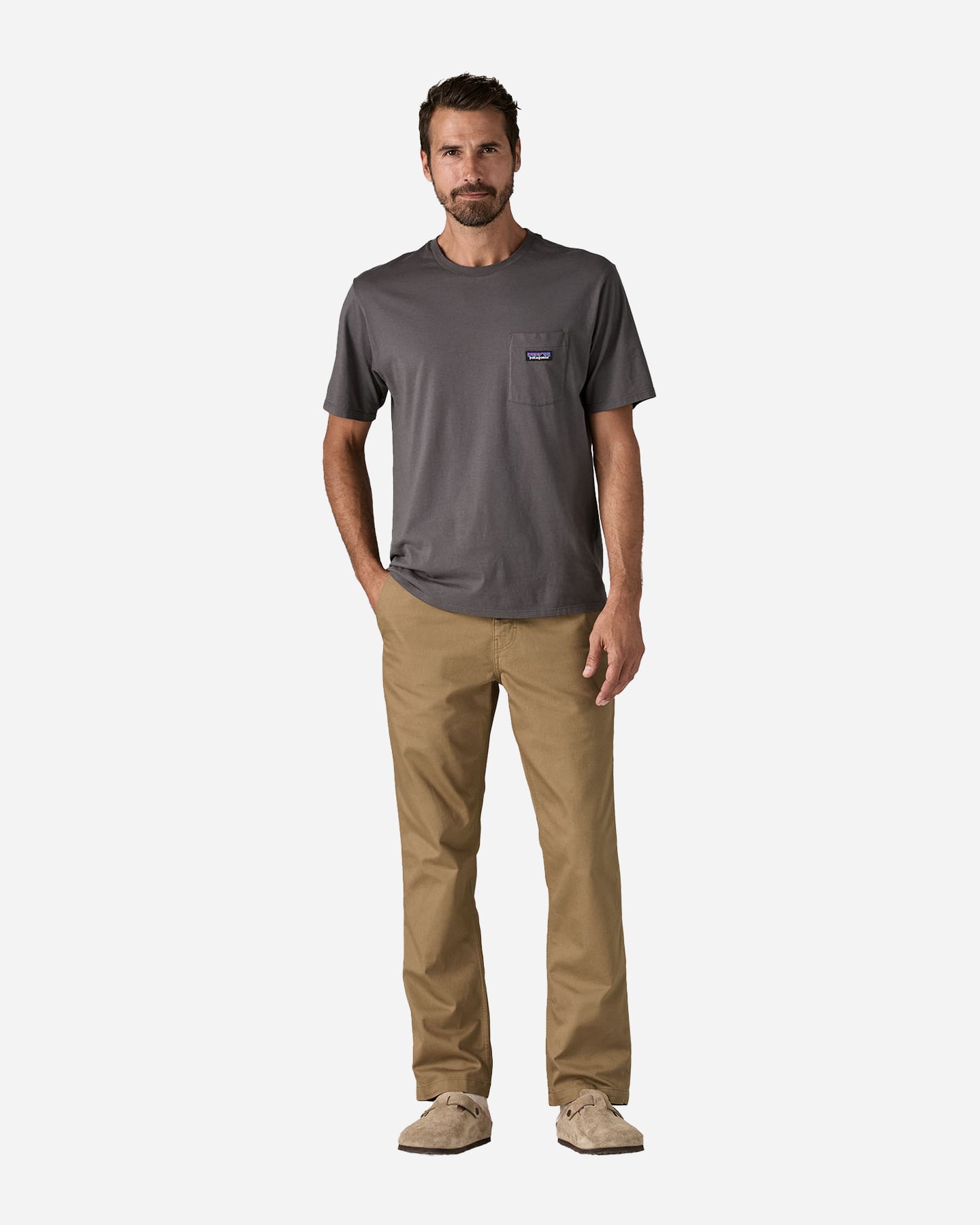 Pantalone outdoor PATAGONIA TWILL TRAVELER CHINO M - Marrone - 3 | Cisalfa Sport