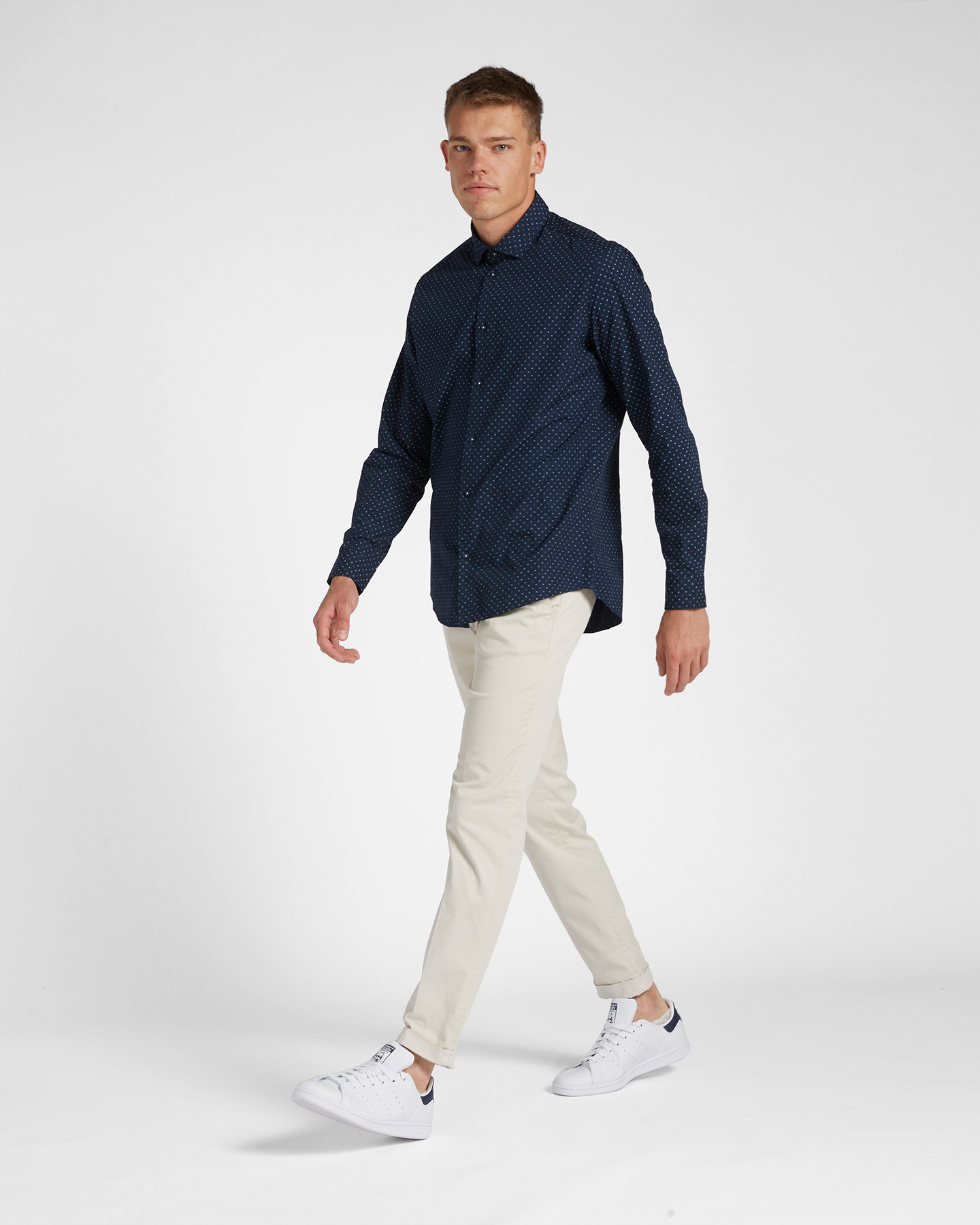 Camicia DACK'S BASIC COLLECTION M - Blu - 3 | Cisalfa Sport
