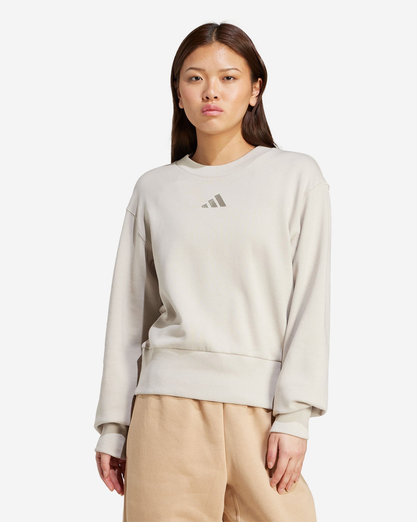 Felpa ADIDAS SZN W - Beige - 1 | Cisalfa Sport