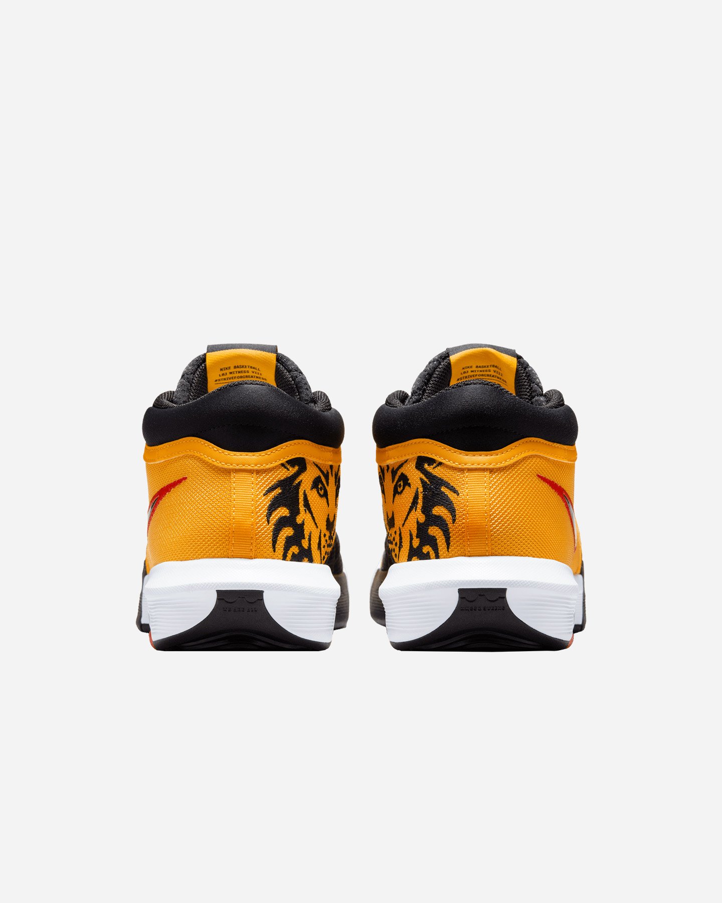 Scarpe basket NIKE LEBRON WITNESS VIII M - Oro - 4 | Cisalfa Sport