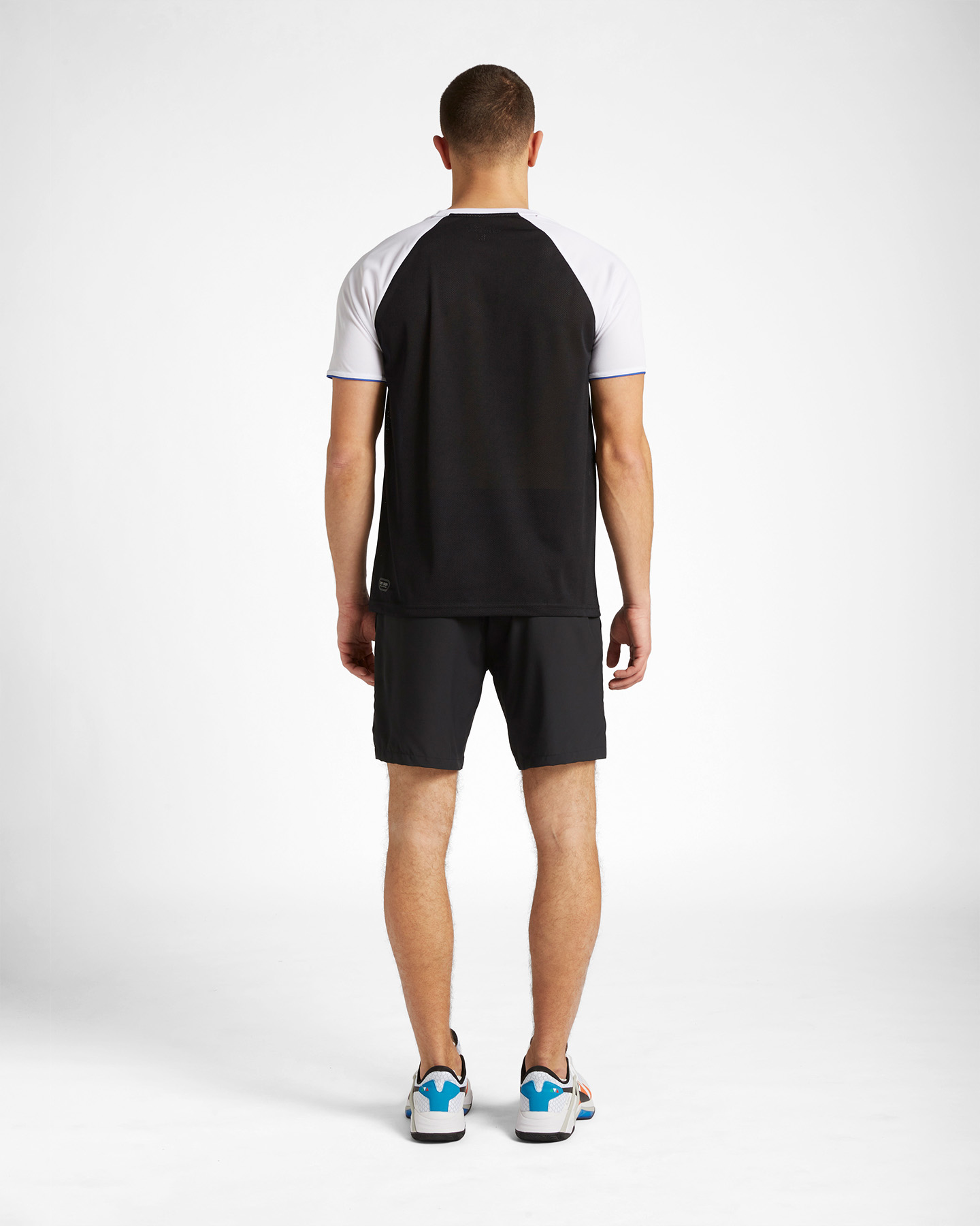 T-shirt tennis ELLESSE FIVE STRIPES M - Blu - 2 | Cisalfa Sport