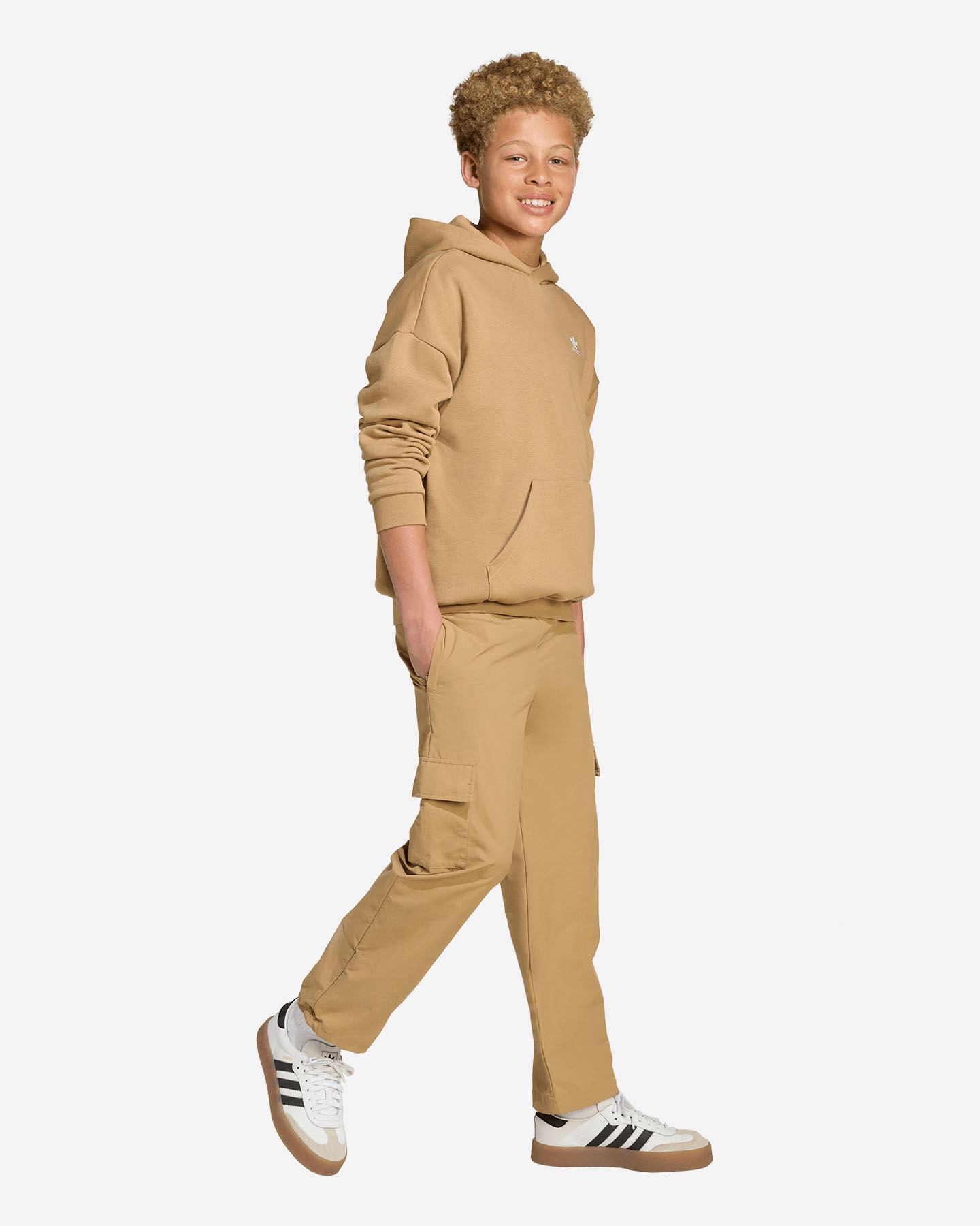 Pantalone ADIDAS CARGO JR - Marrone - 3 | Cisalfa Sport
