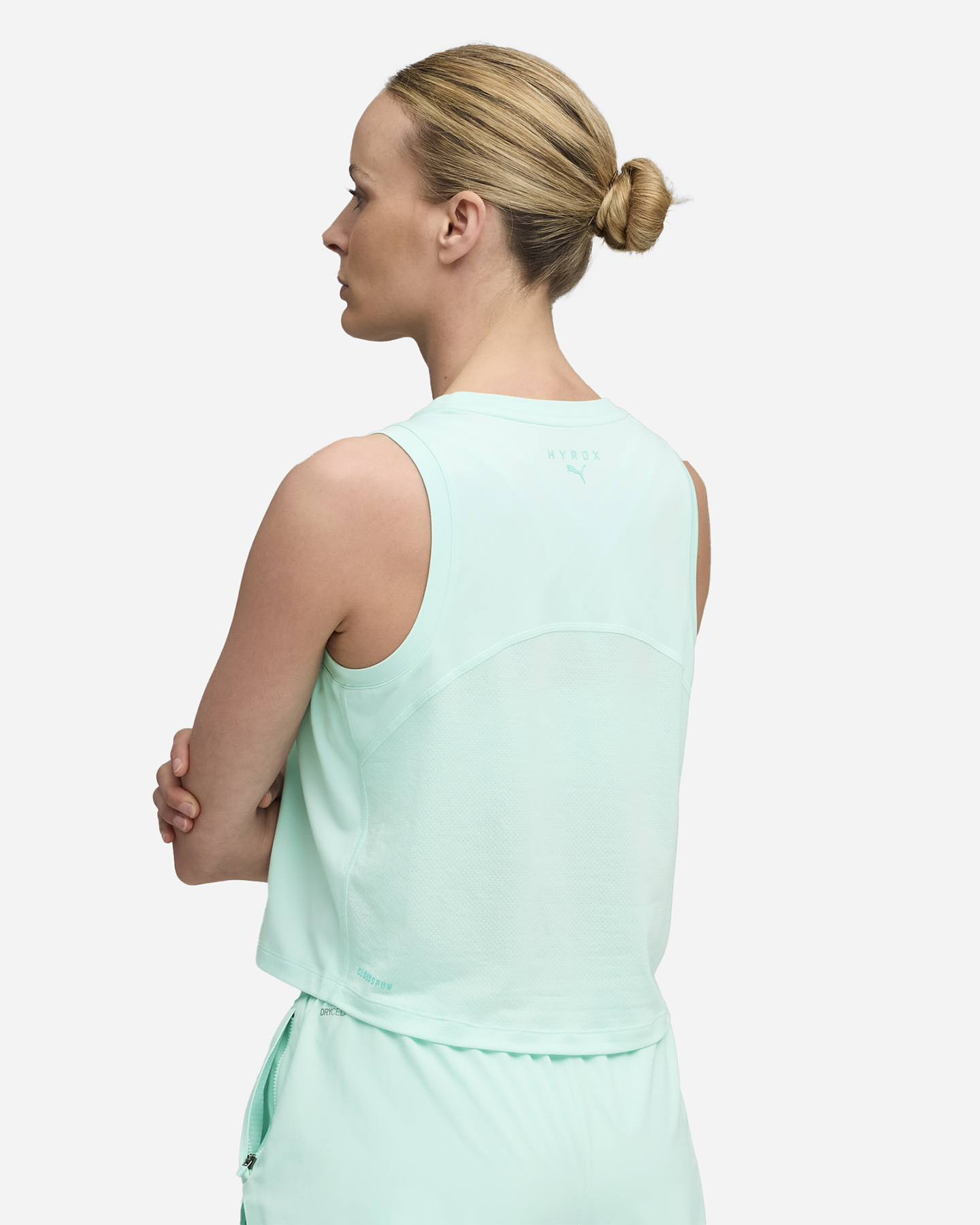 Canotta training PUMA HYROX CLOUDSPUN THERMOADAPT W - Azzurro - 3 | Cisalfa Sport